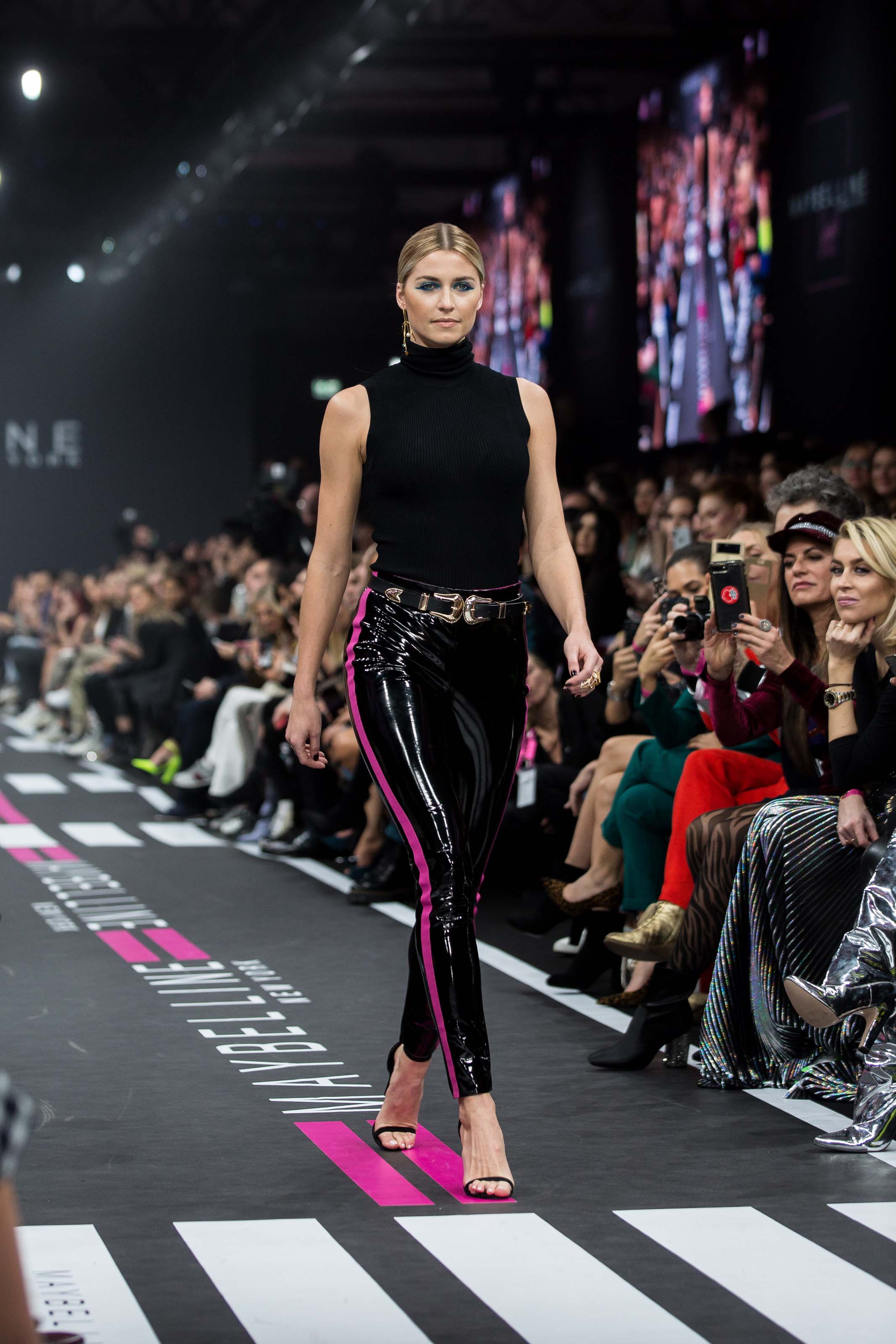 Lena Gercke attends Maybelline show