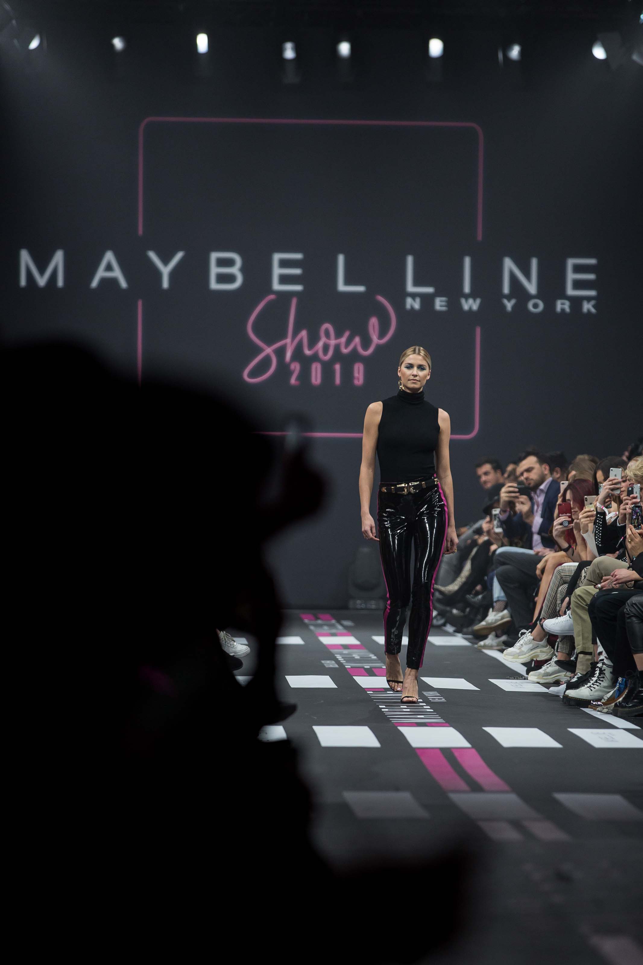 Lena Gercke attends Maybelline show