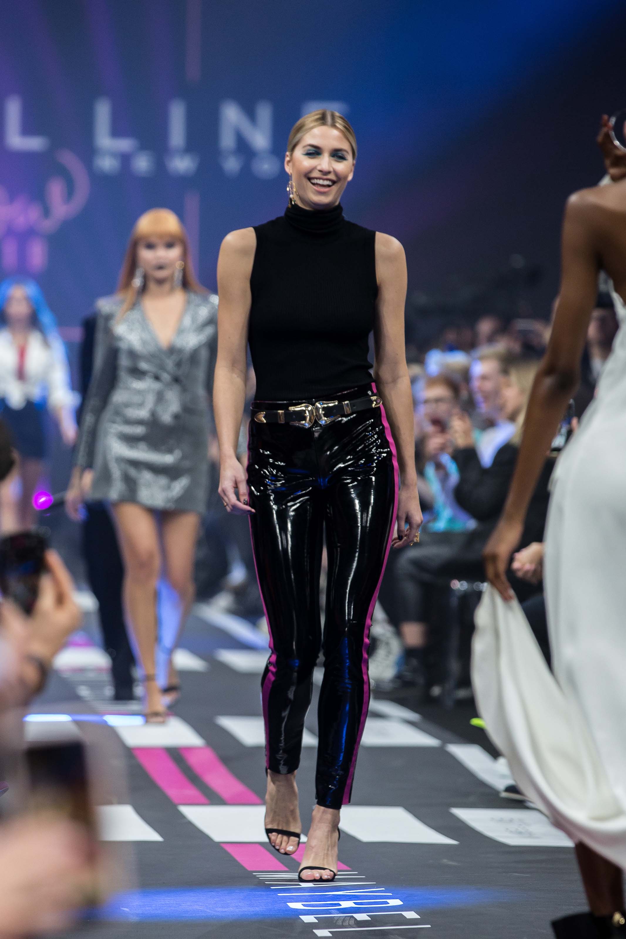 Lena Gercke attends Maybelline show