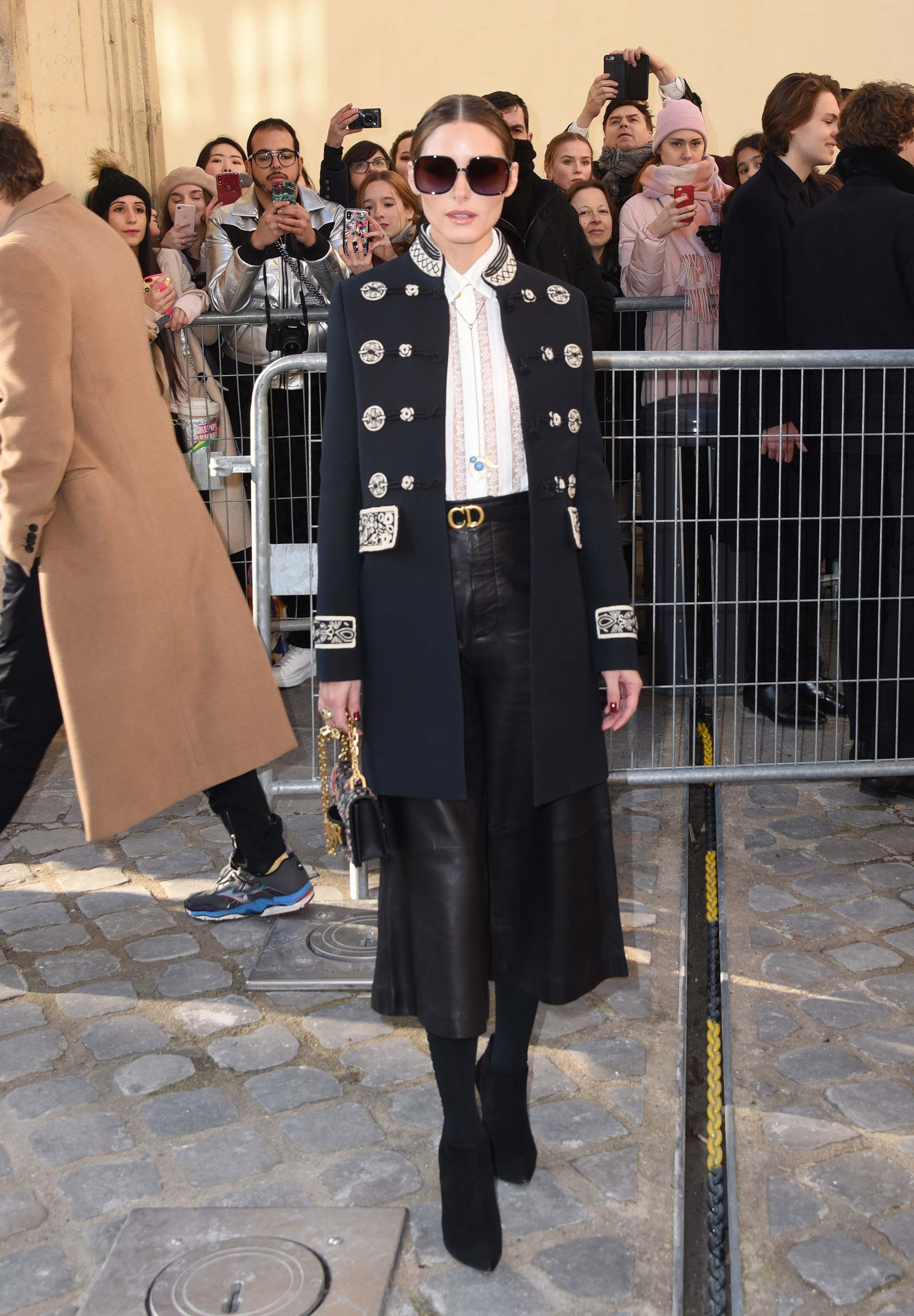 Olivia Palermo attends Christian Dior Show Haute Couture Spring/ Summer