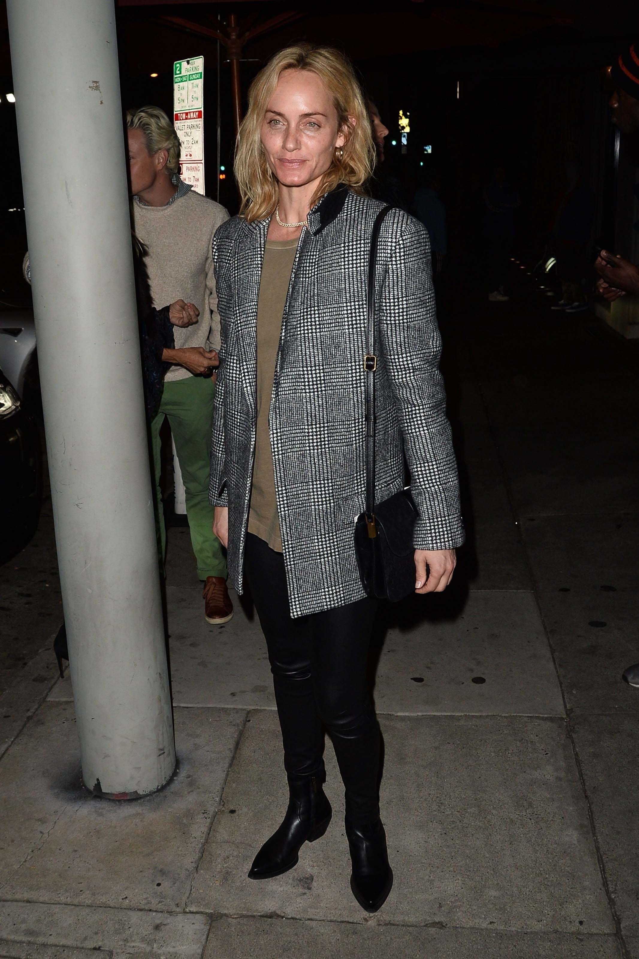 Amber Valletta dinner in West Hollywood