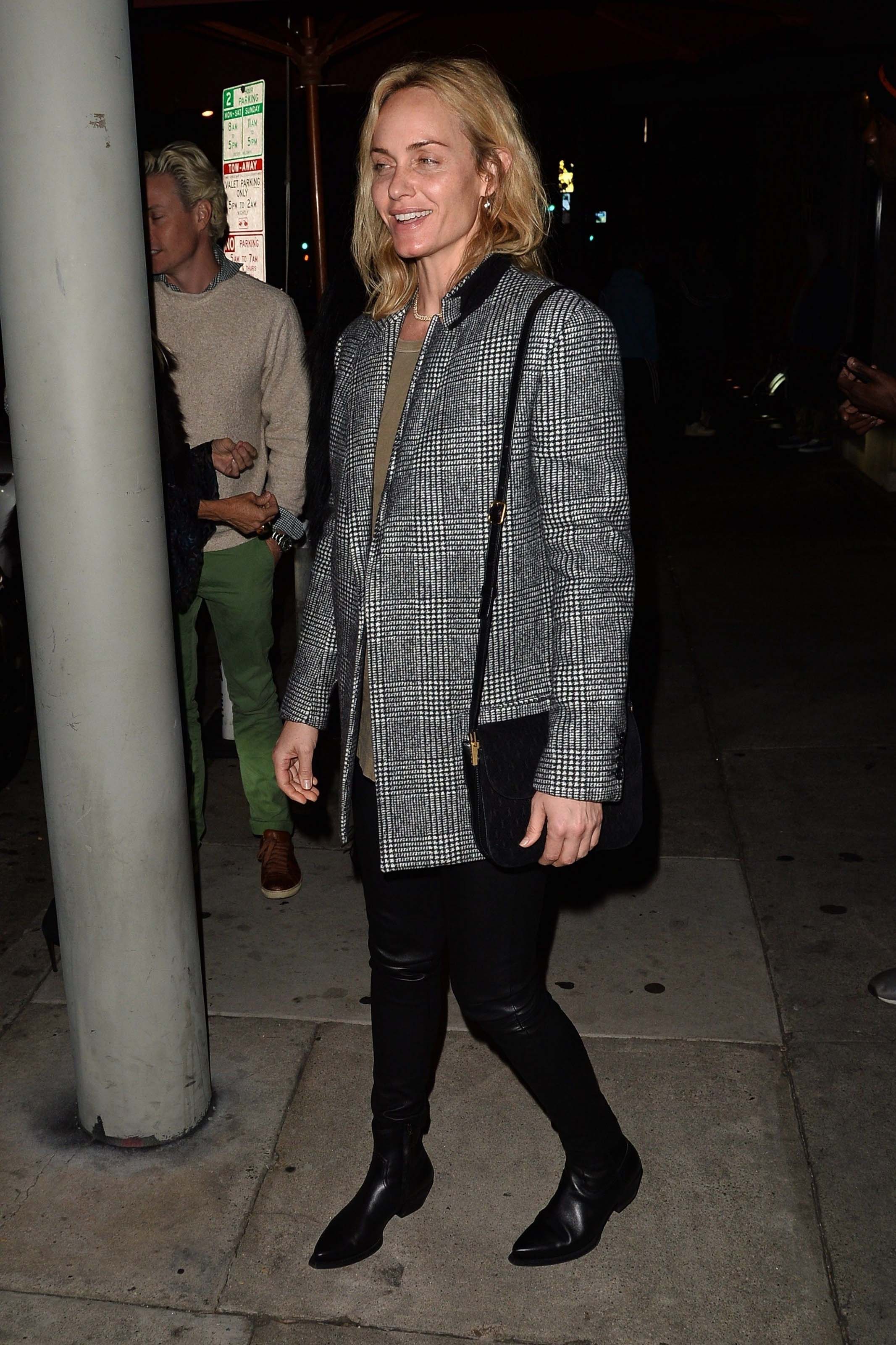 Amber Valletta dinner in West Hollywood