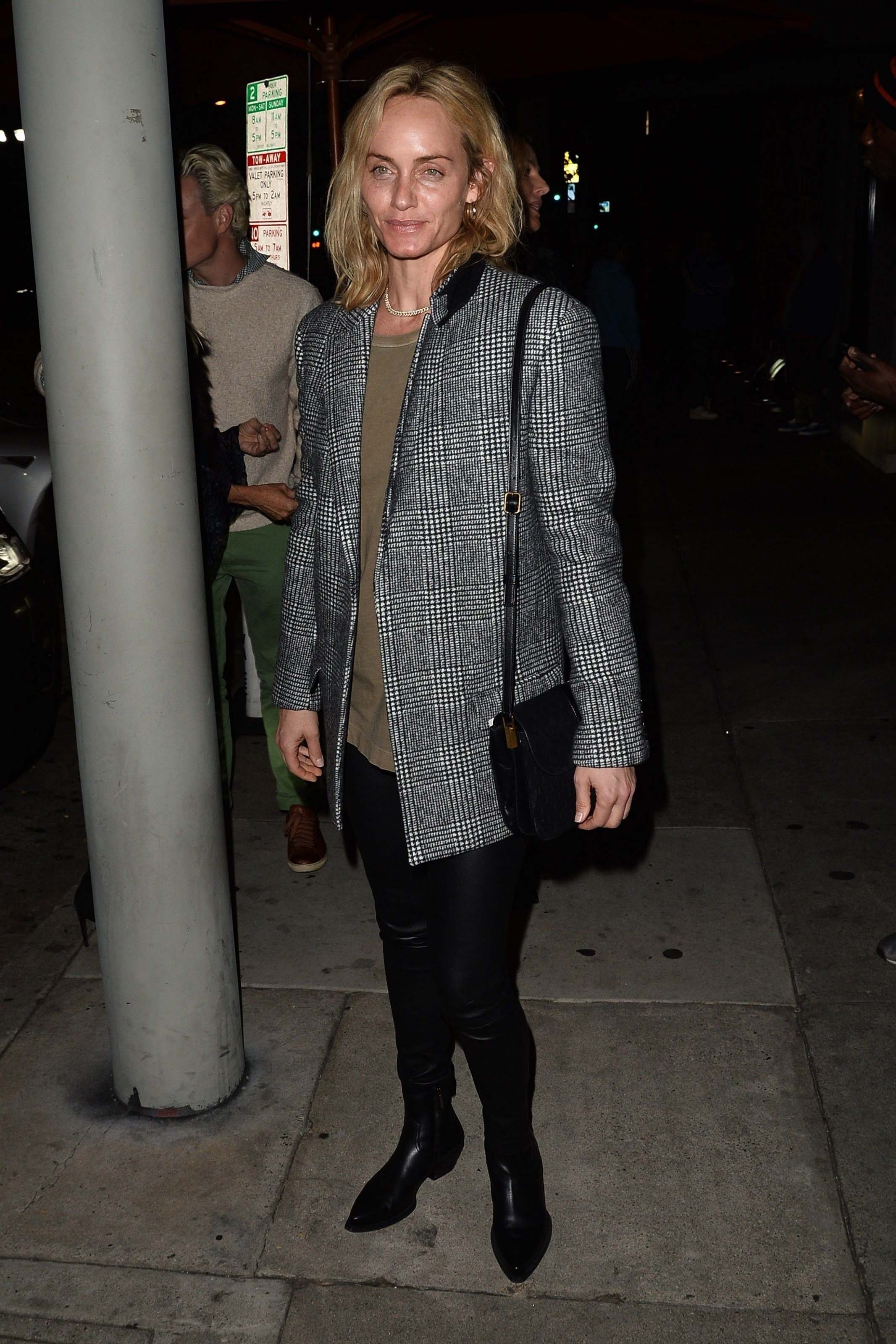 Amber Valletta dinner in West Hollywood