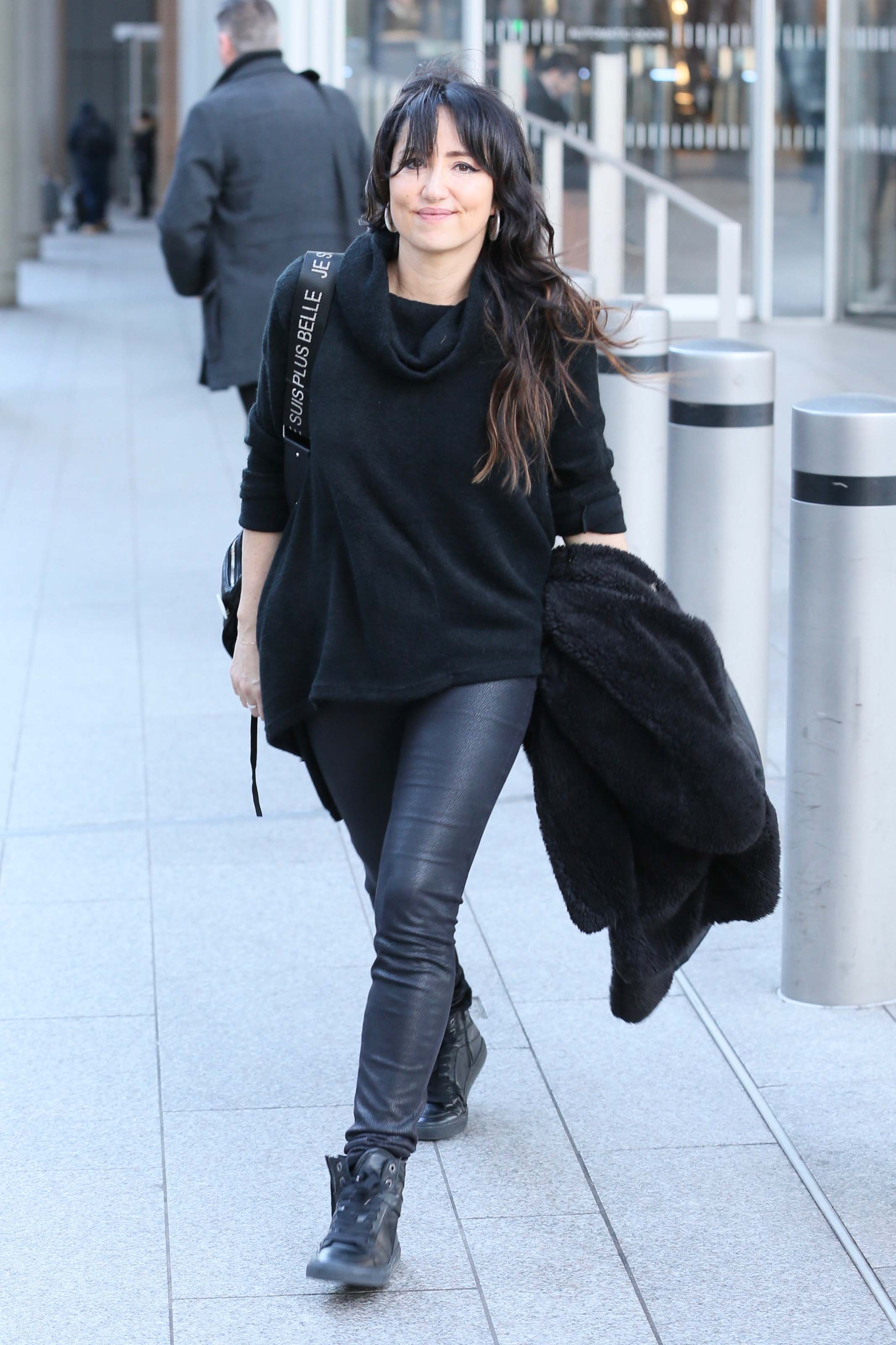 KT Tunstall seen at Virgin Radio after performing