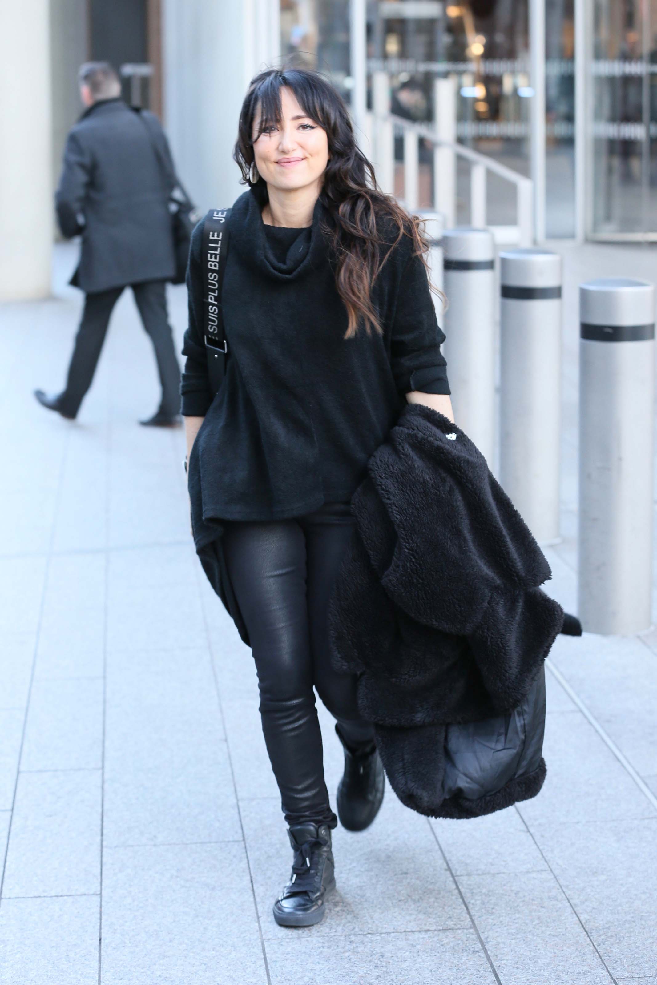 KT Tunstall seen at Virgin Radio after performing