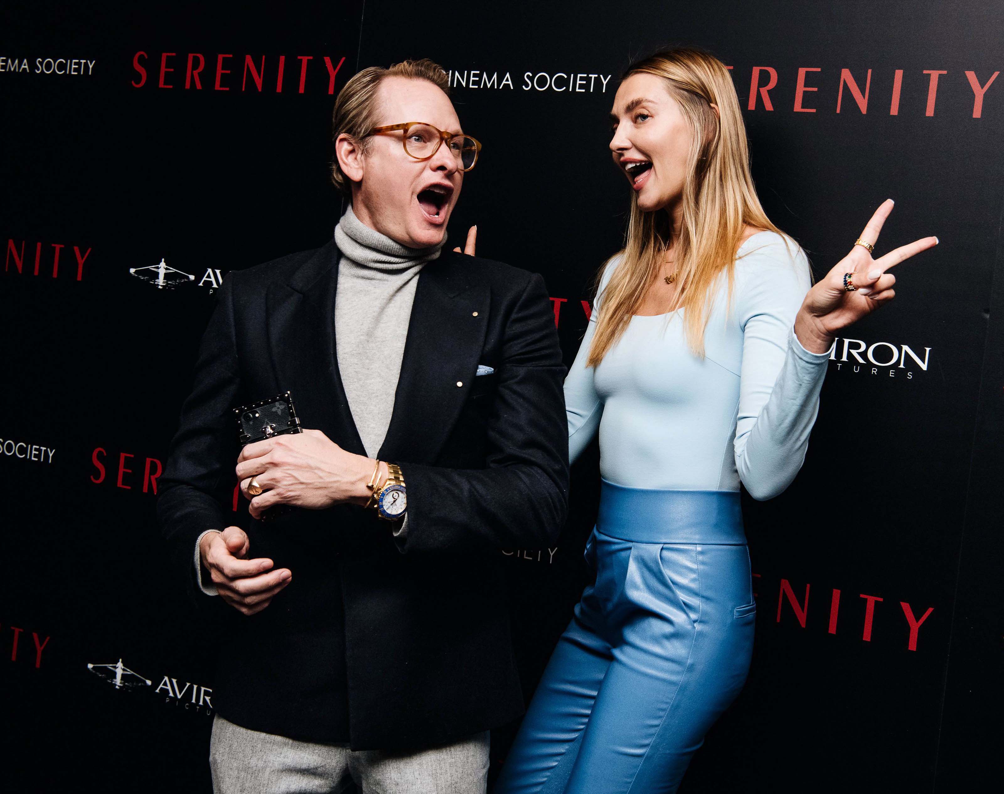 Alina Baikova attends Serenity Film Premiere