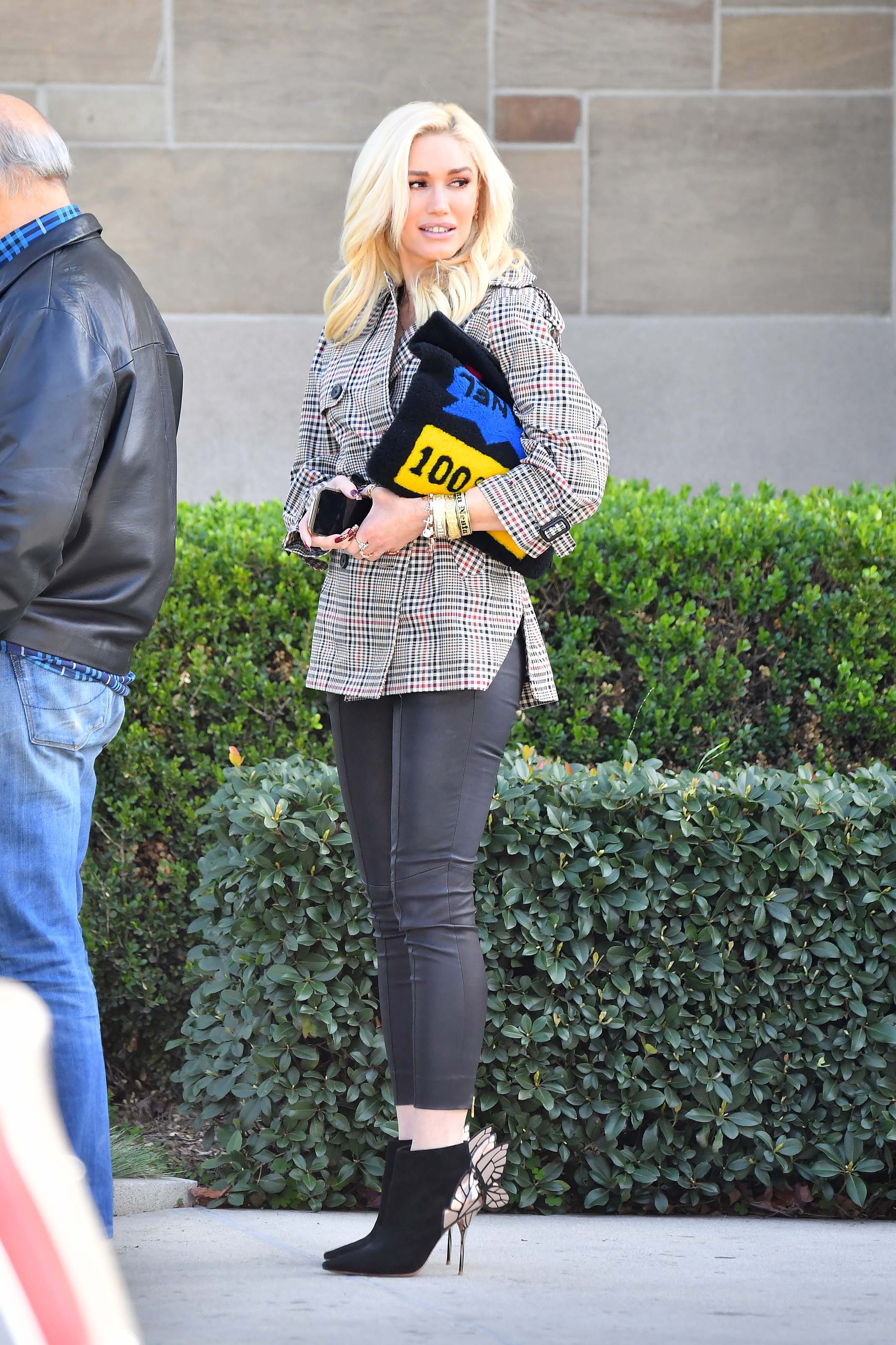 Gwen Stefani heads to church