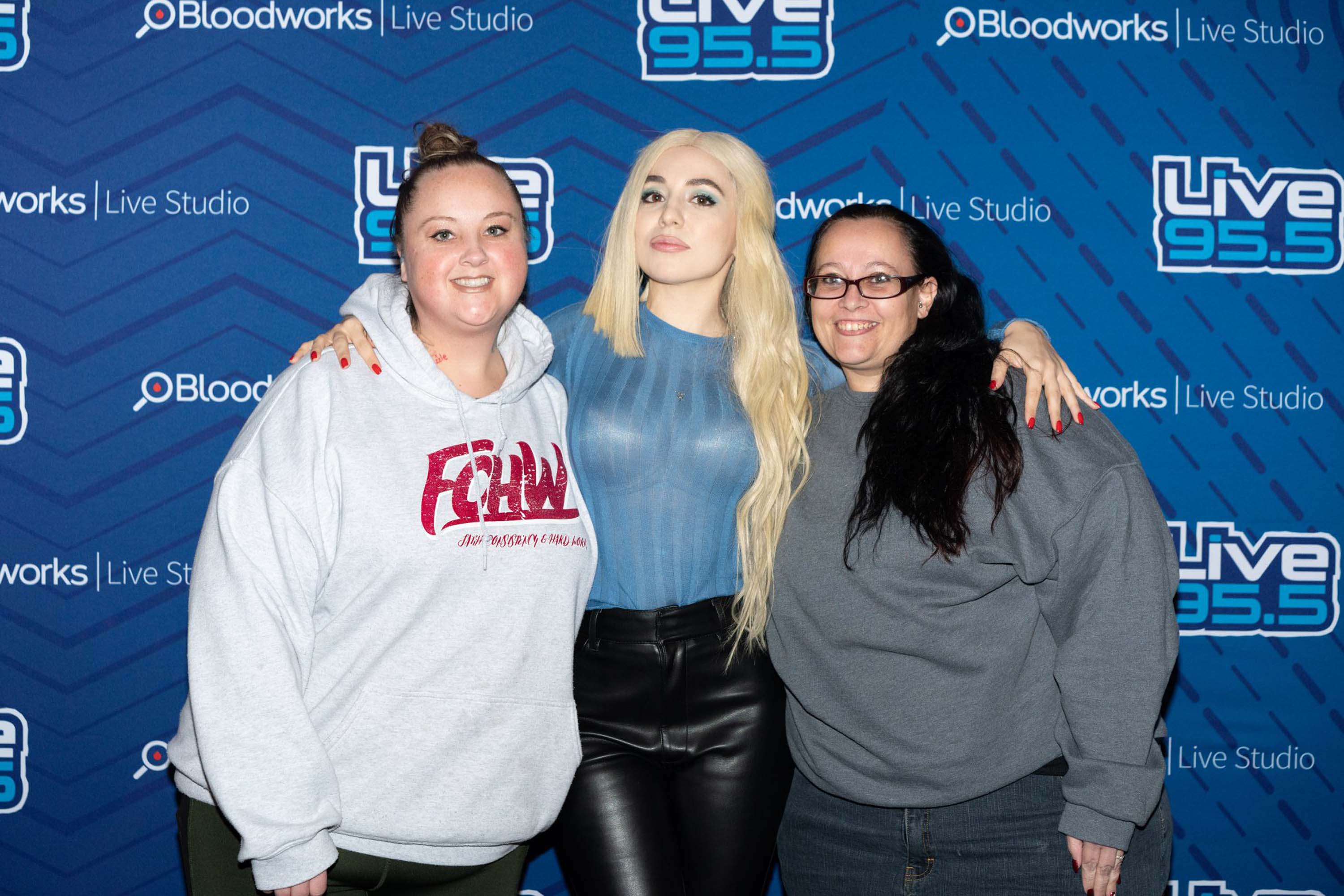 Ava Max performs at the Bloodworks Live Studios