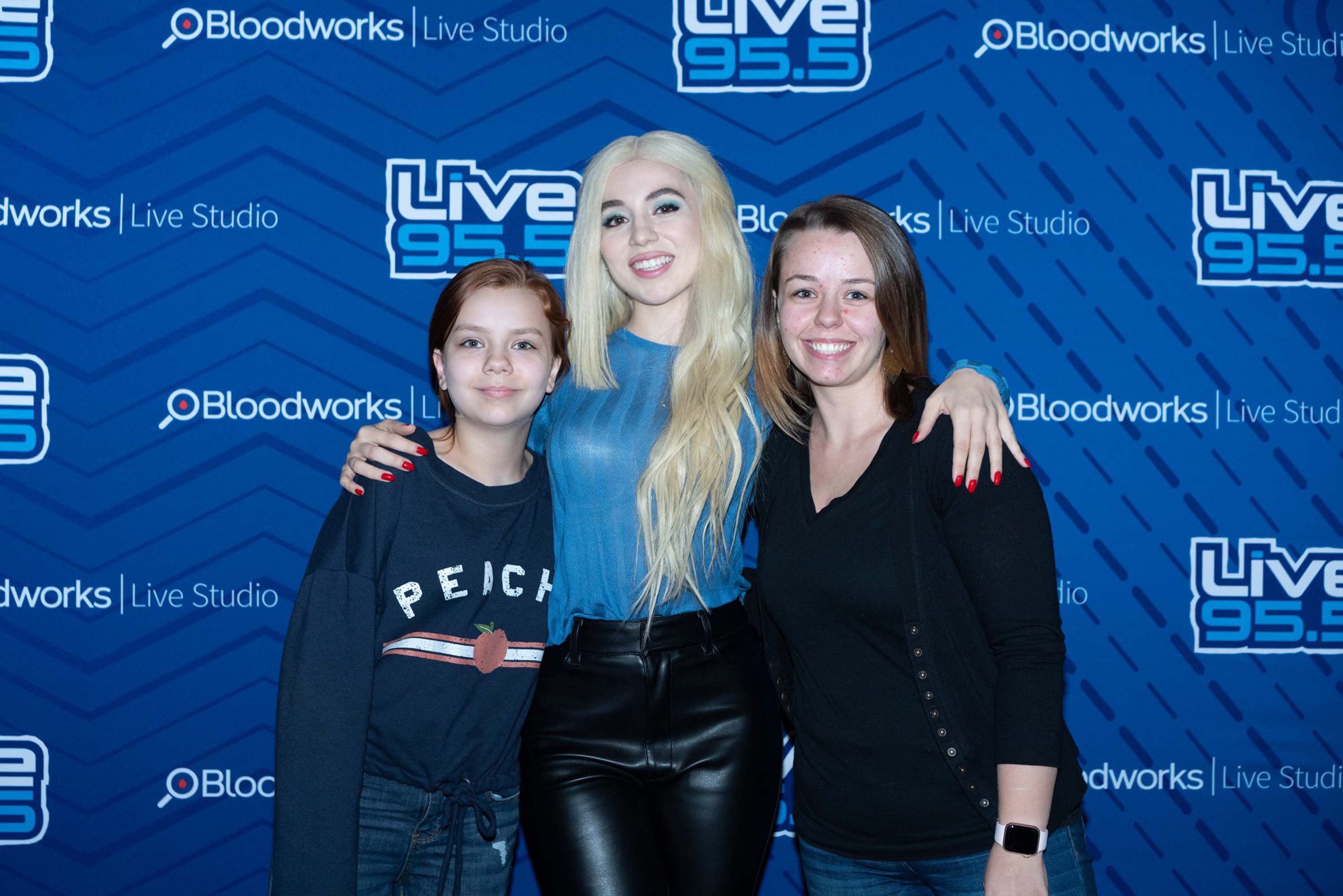 Ava Max performs at the Bloodworks Live Studios