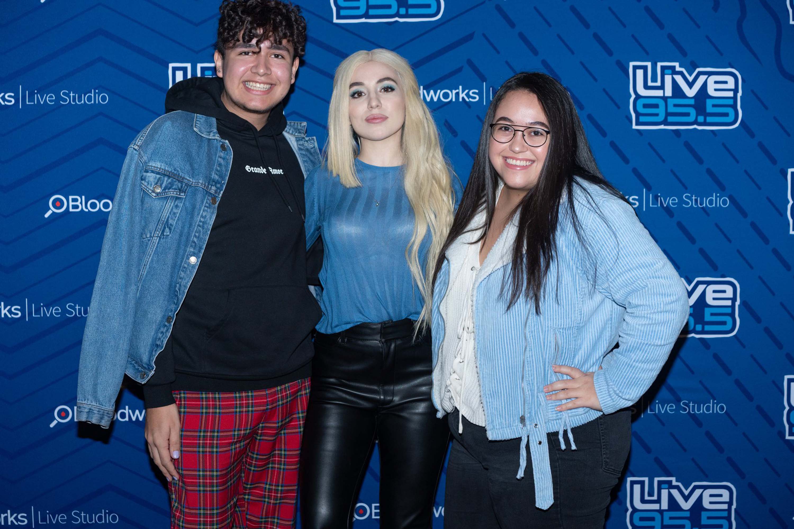 Ava Max performs at the Bloodworks Live Studios