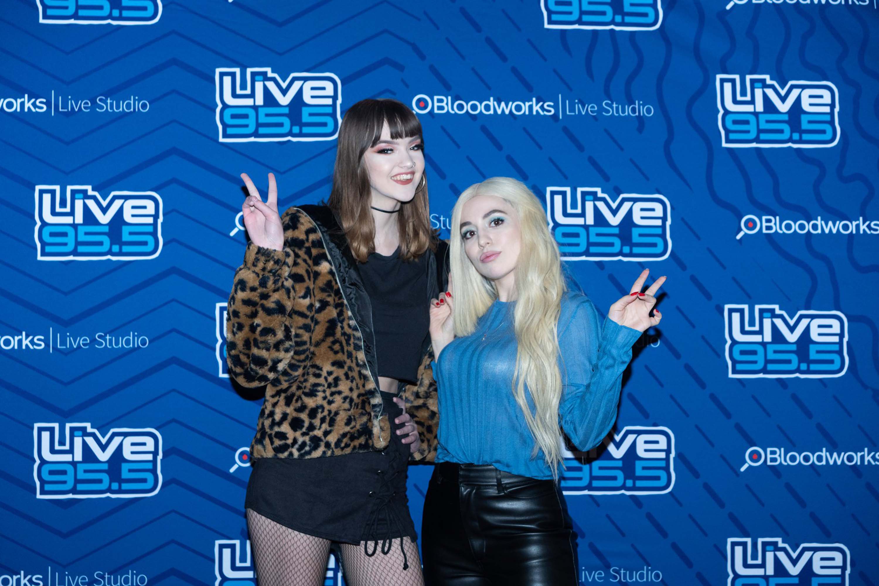 Ava Max performs at the Bloodworks Live Studios