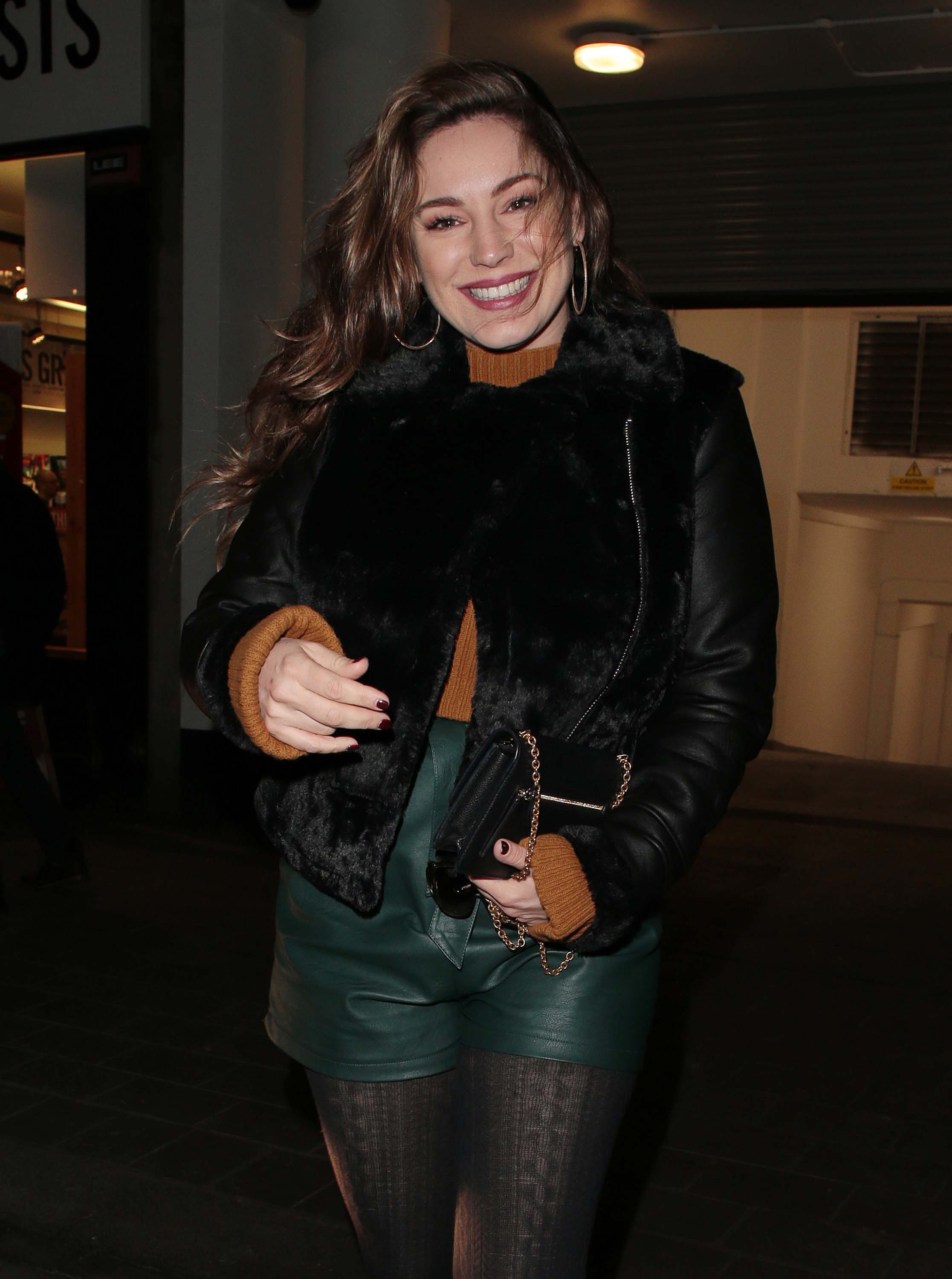 Kelly Brook at Heart Radio