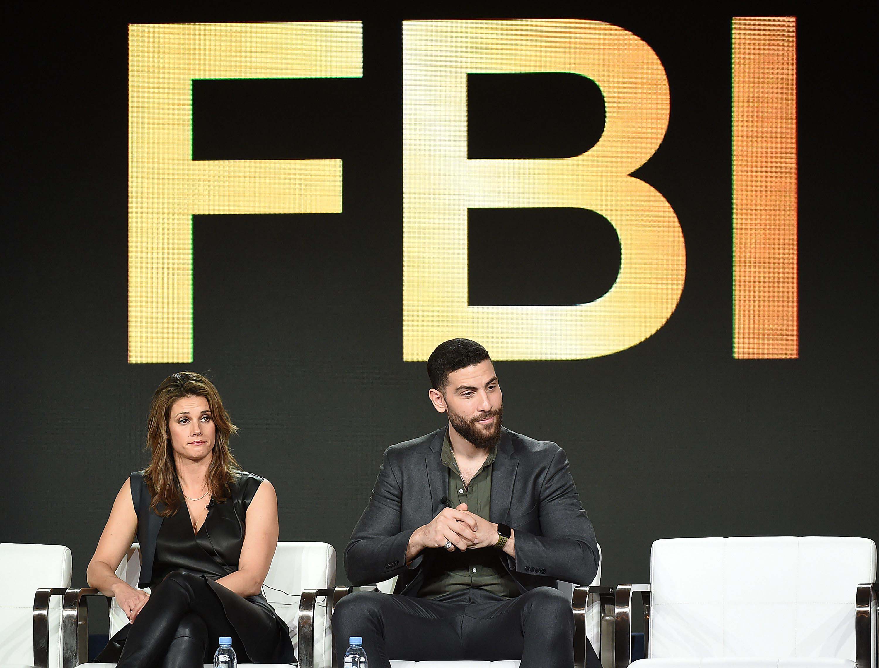 Missy Peregrym attends CBS FBI TV show panel