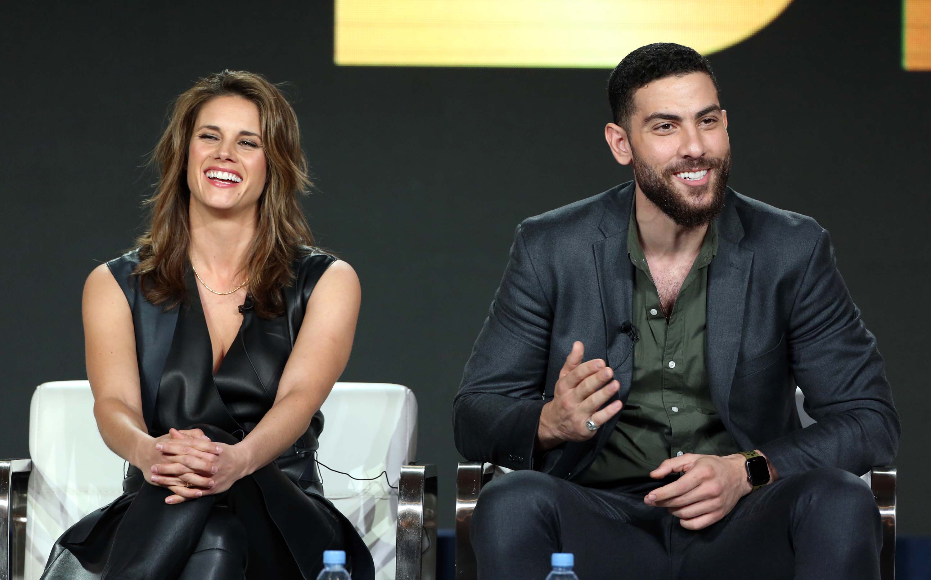 Missy Peregrym attends CBS FBI TV show panel