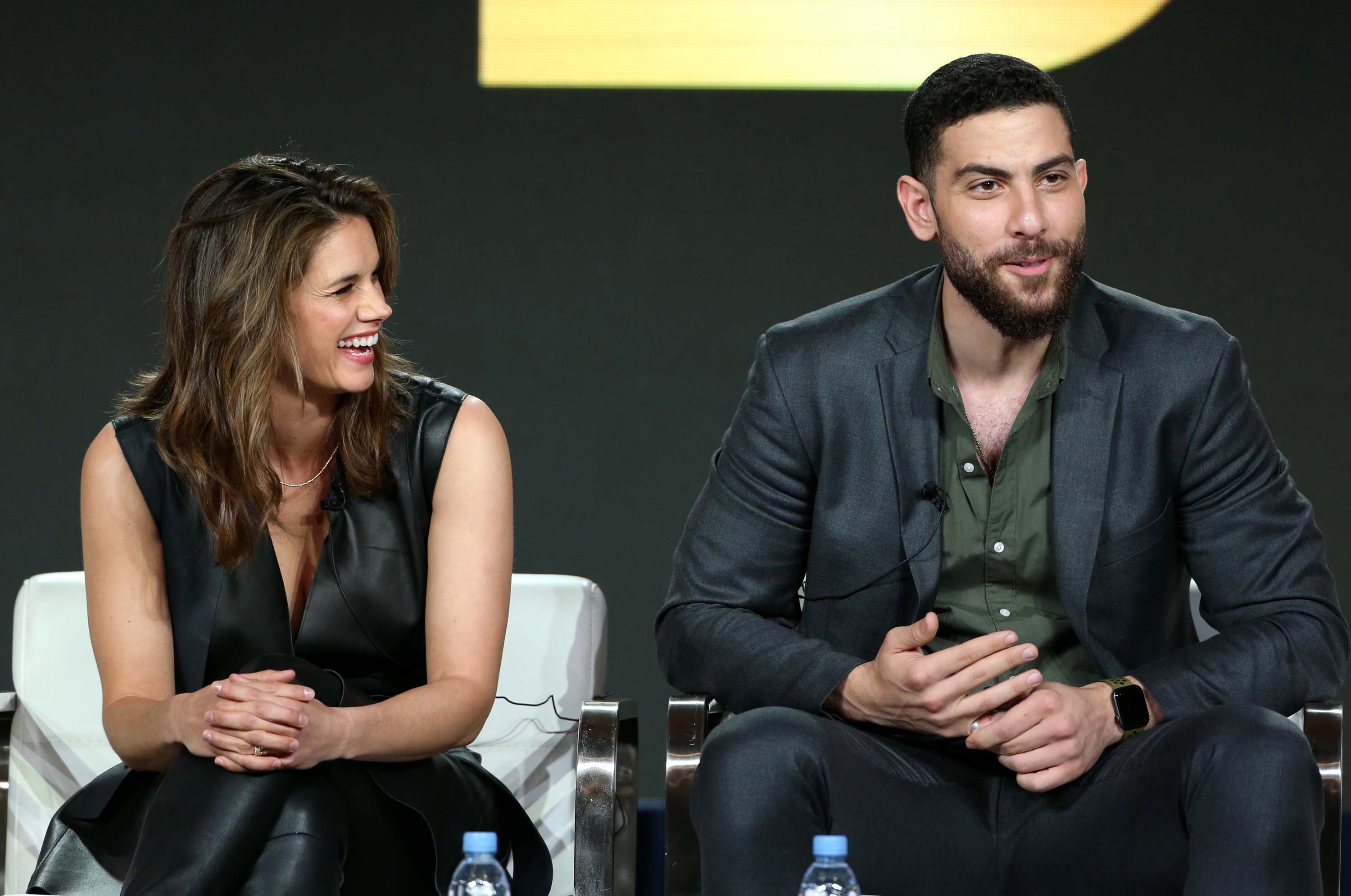 Missy Peregrym attends CBS FBI TV show panel