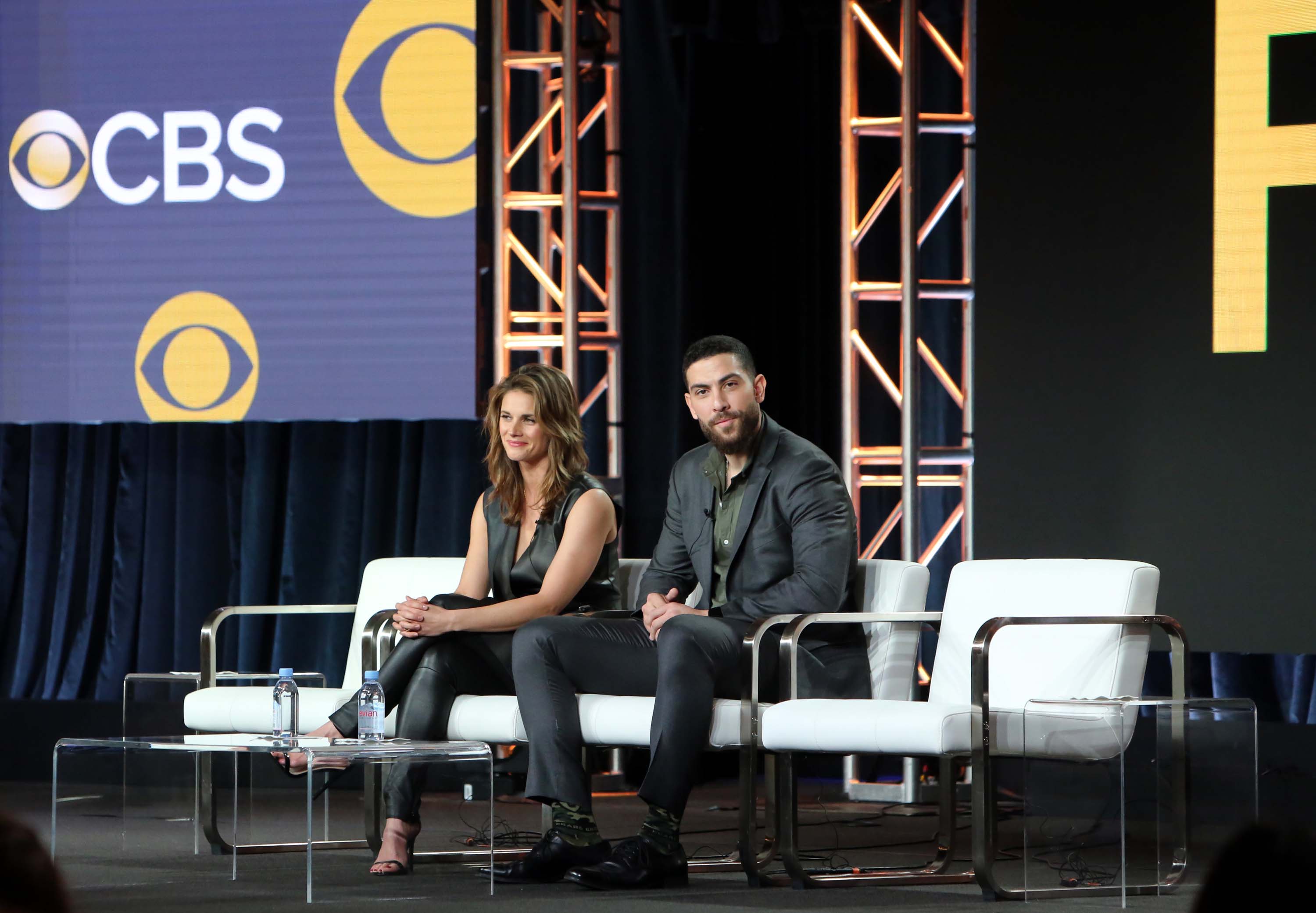 Missy Peregrym attends CBS FBI TV show panel