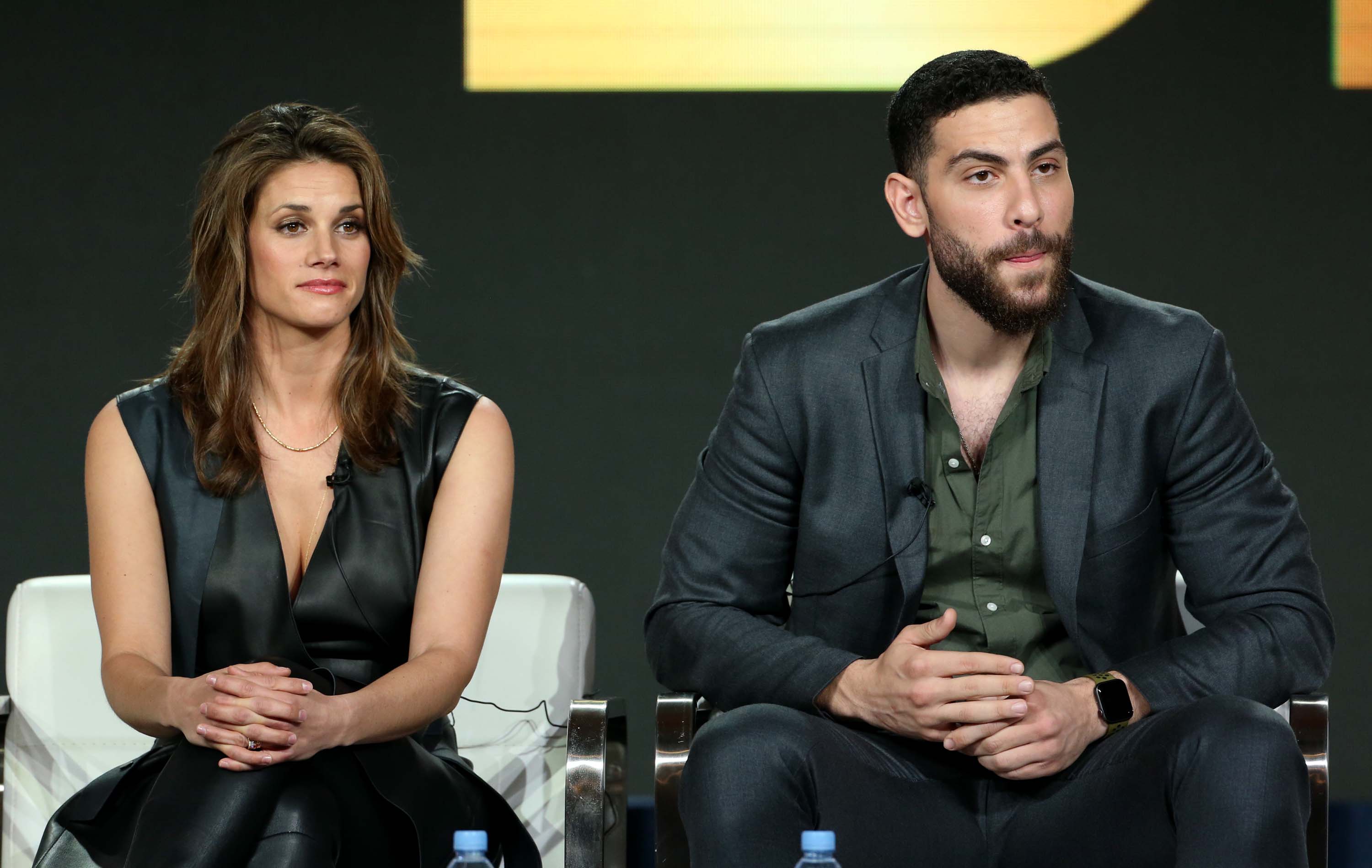 Missy Peregrym attends CBS FBI TV show panel