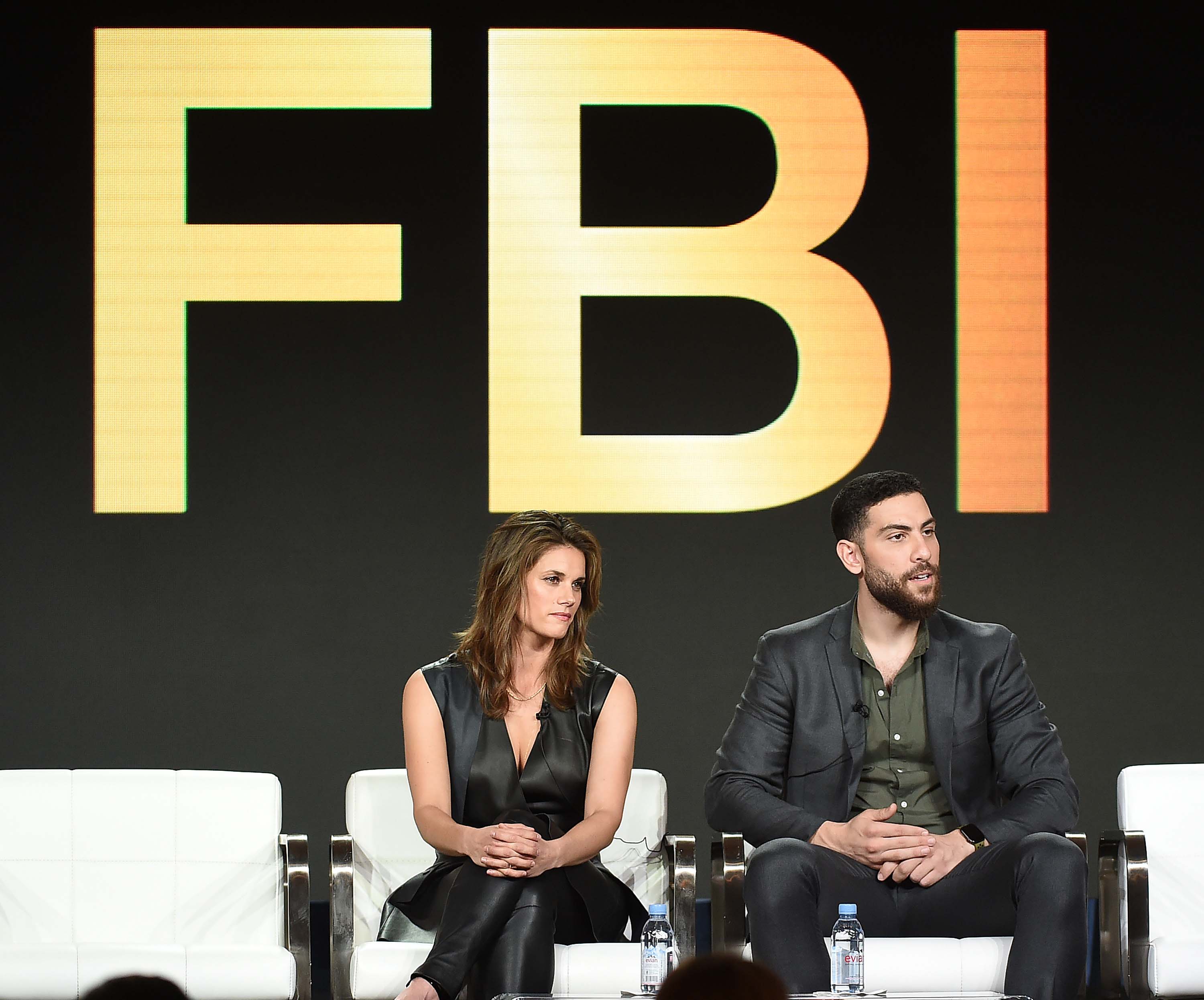 Missy Peregrym attends CBS FBI TV show panel