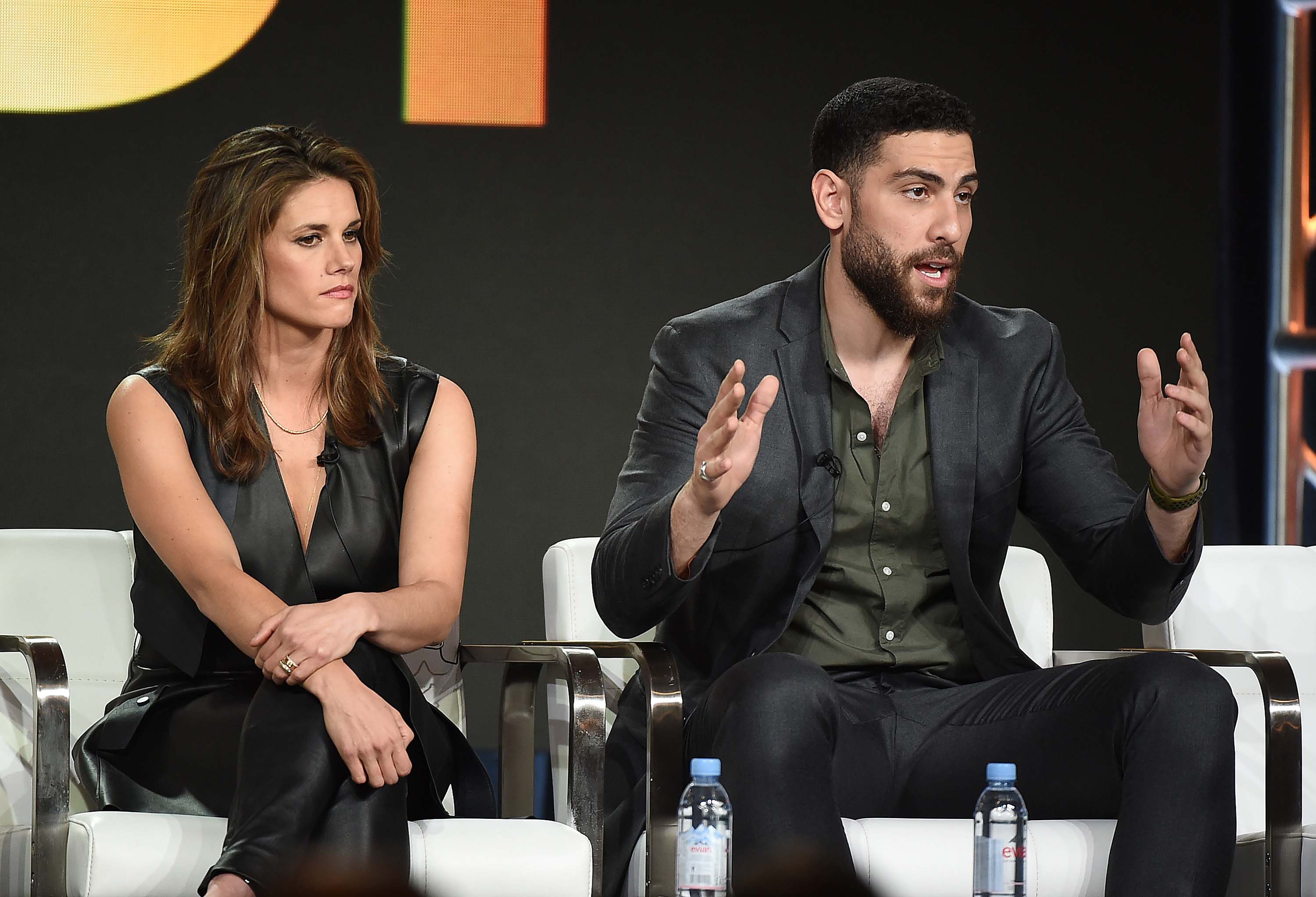 Missy Peregrym attends CBS FBI TV show panel