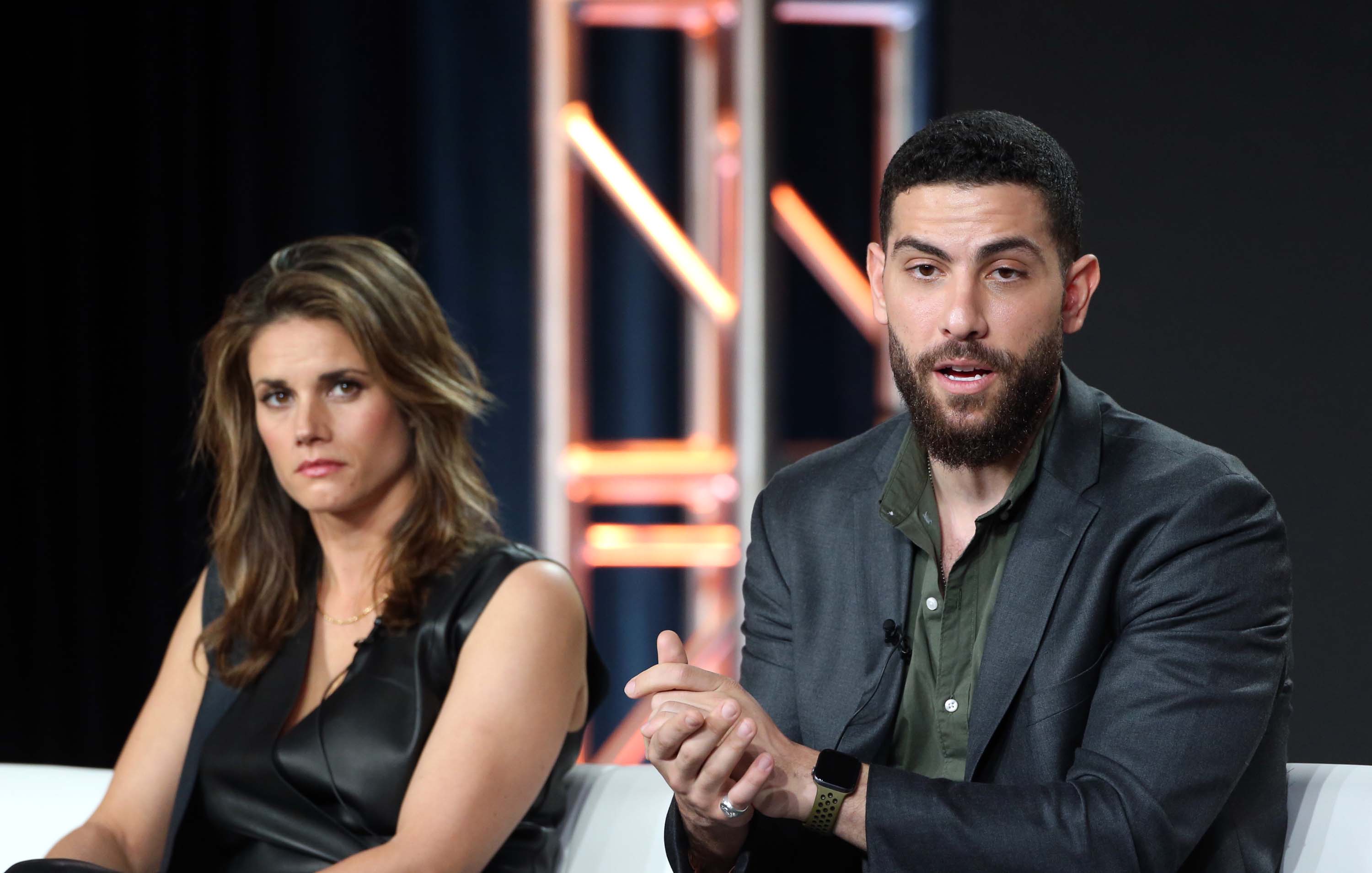 Missy Peregrym attends CBS FBI TV show panel