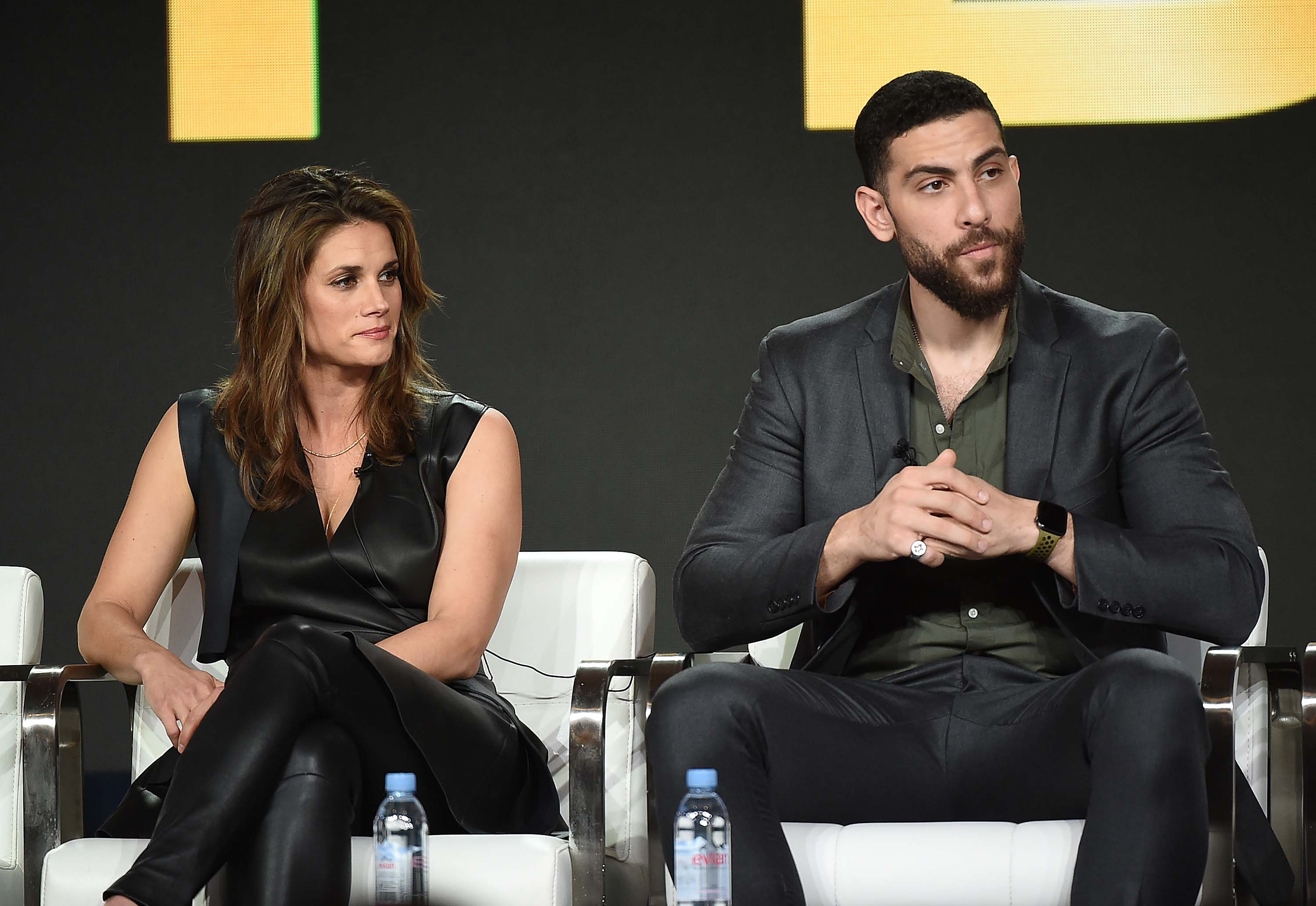 Missy Peregrym attends CBS FBI TV show panel