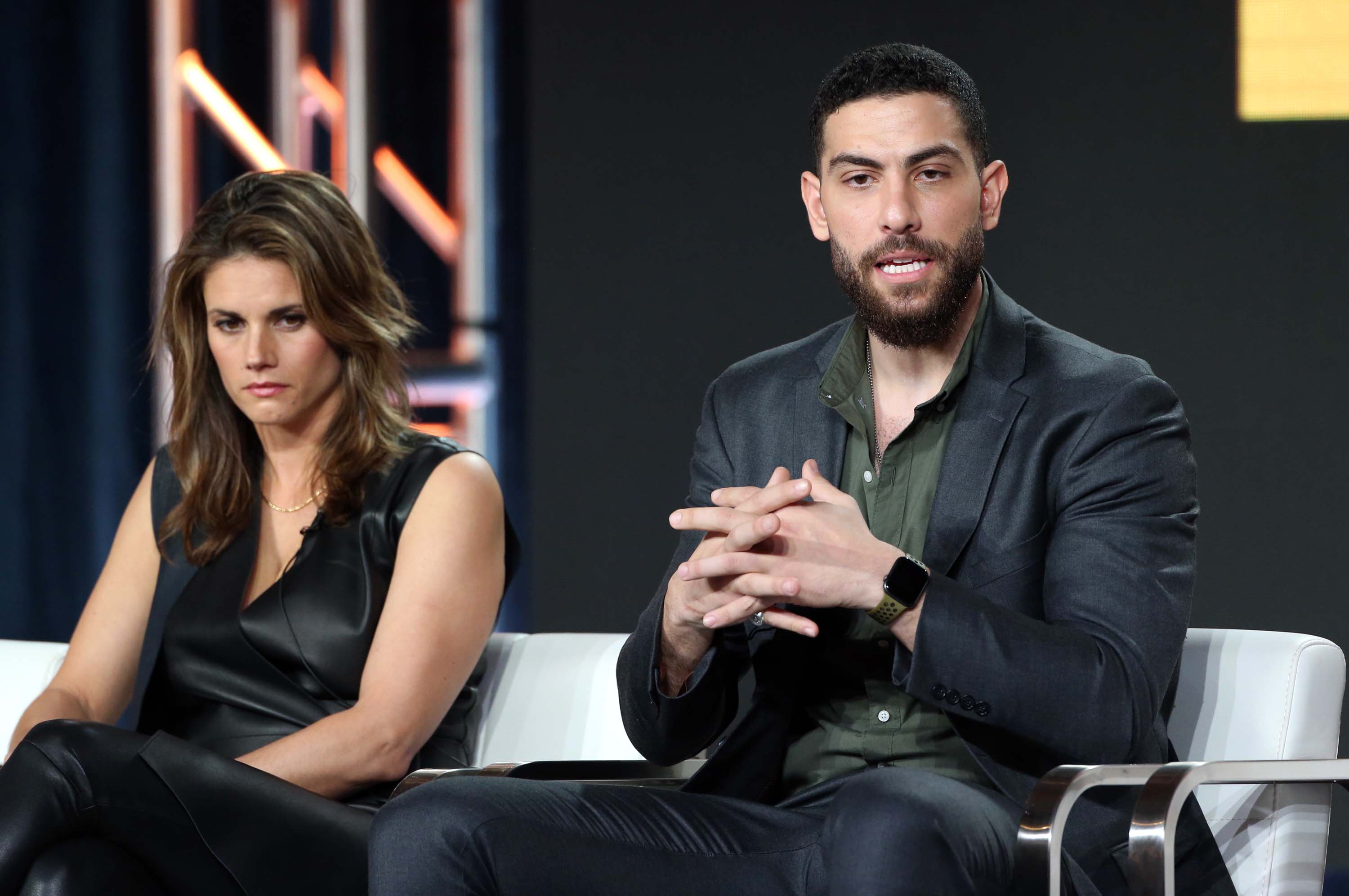 Missy Peregrym attends CBS FBI TV show panel