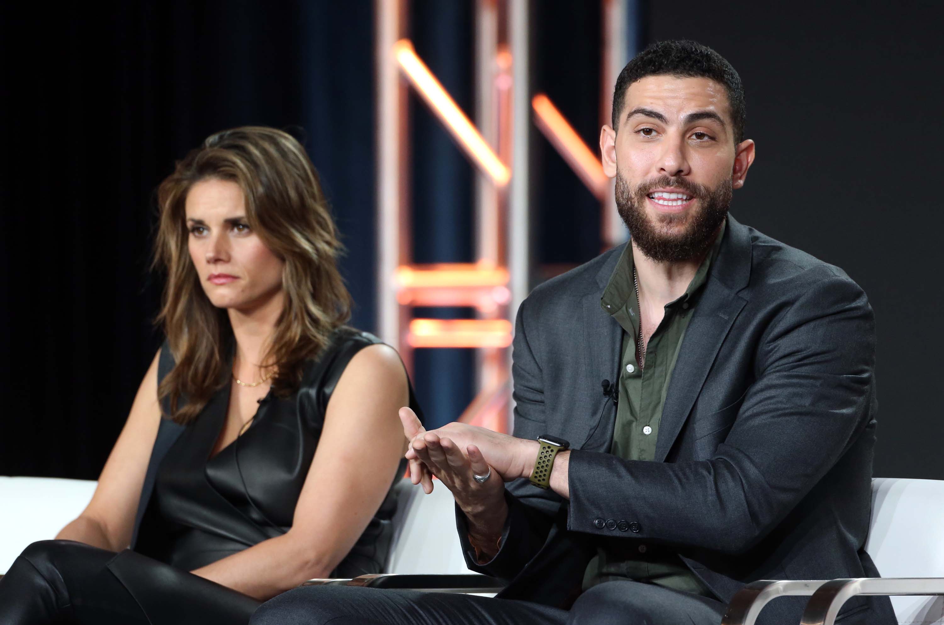 Missy Peregrym attends CBS FBI TV show panel