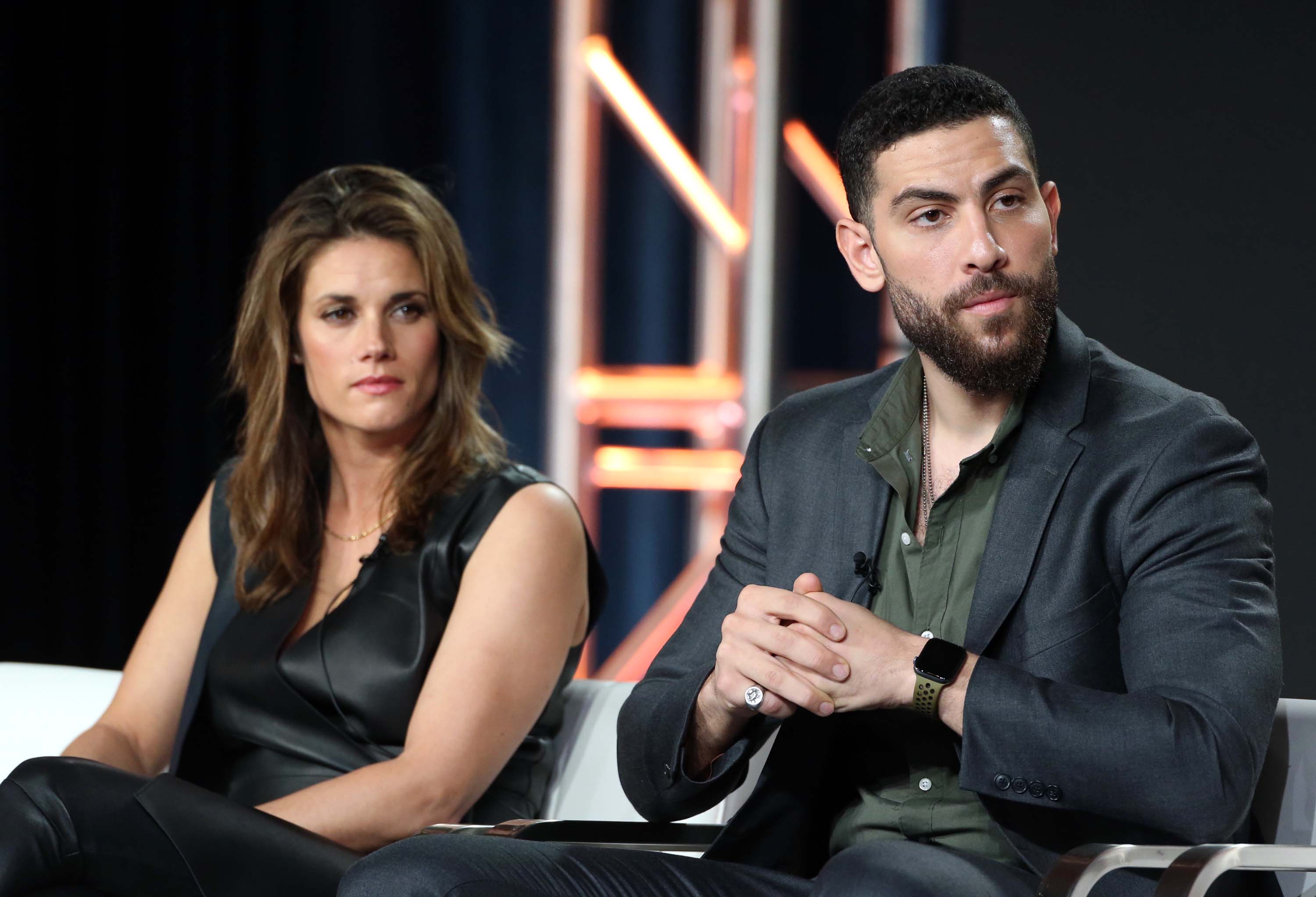 Missy Peregrym attends CBS FBI TV show panel