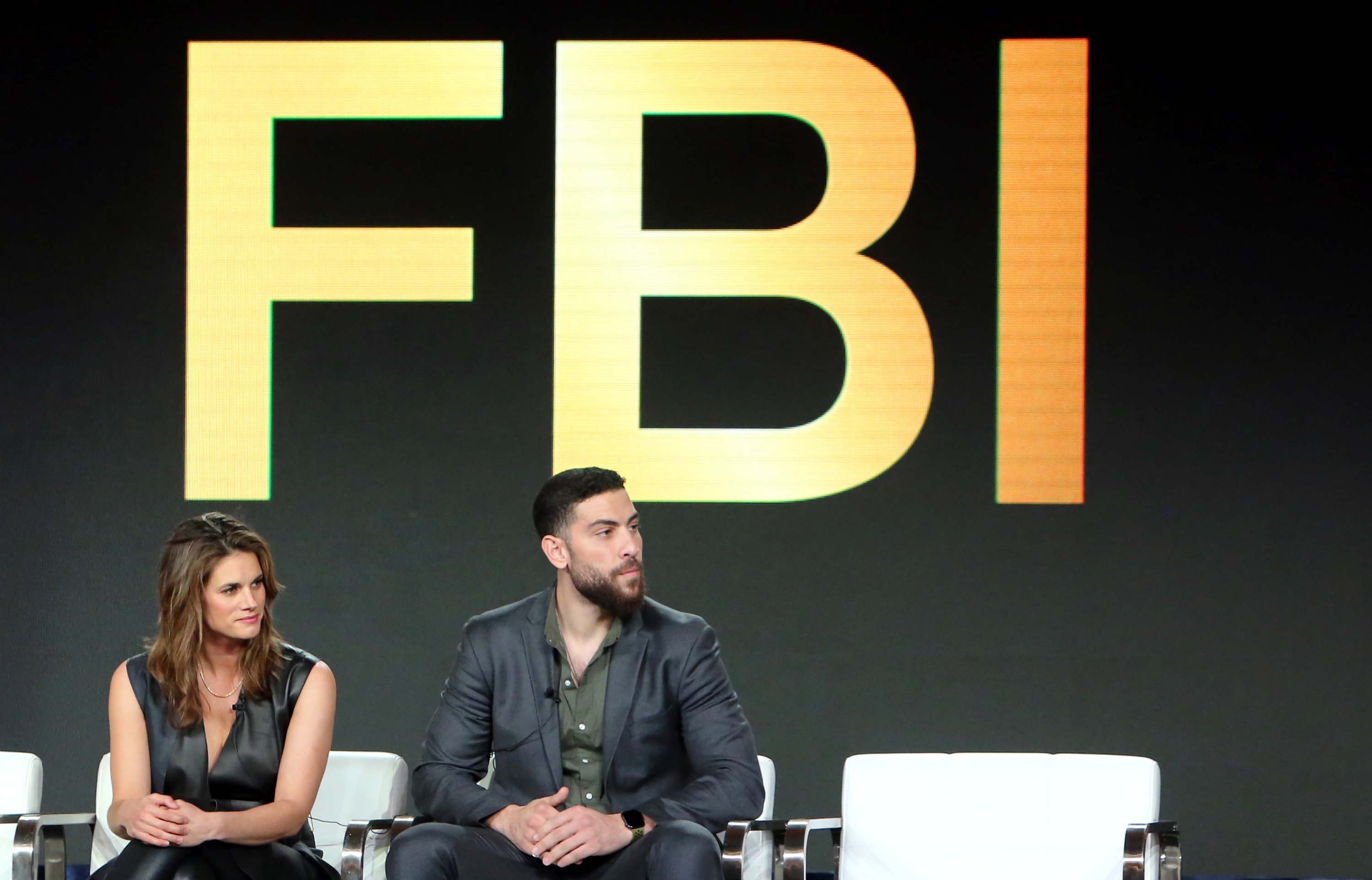 Missy Peregrym attends CBS FBI TV show panel