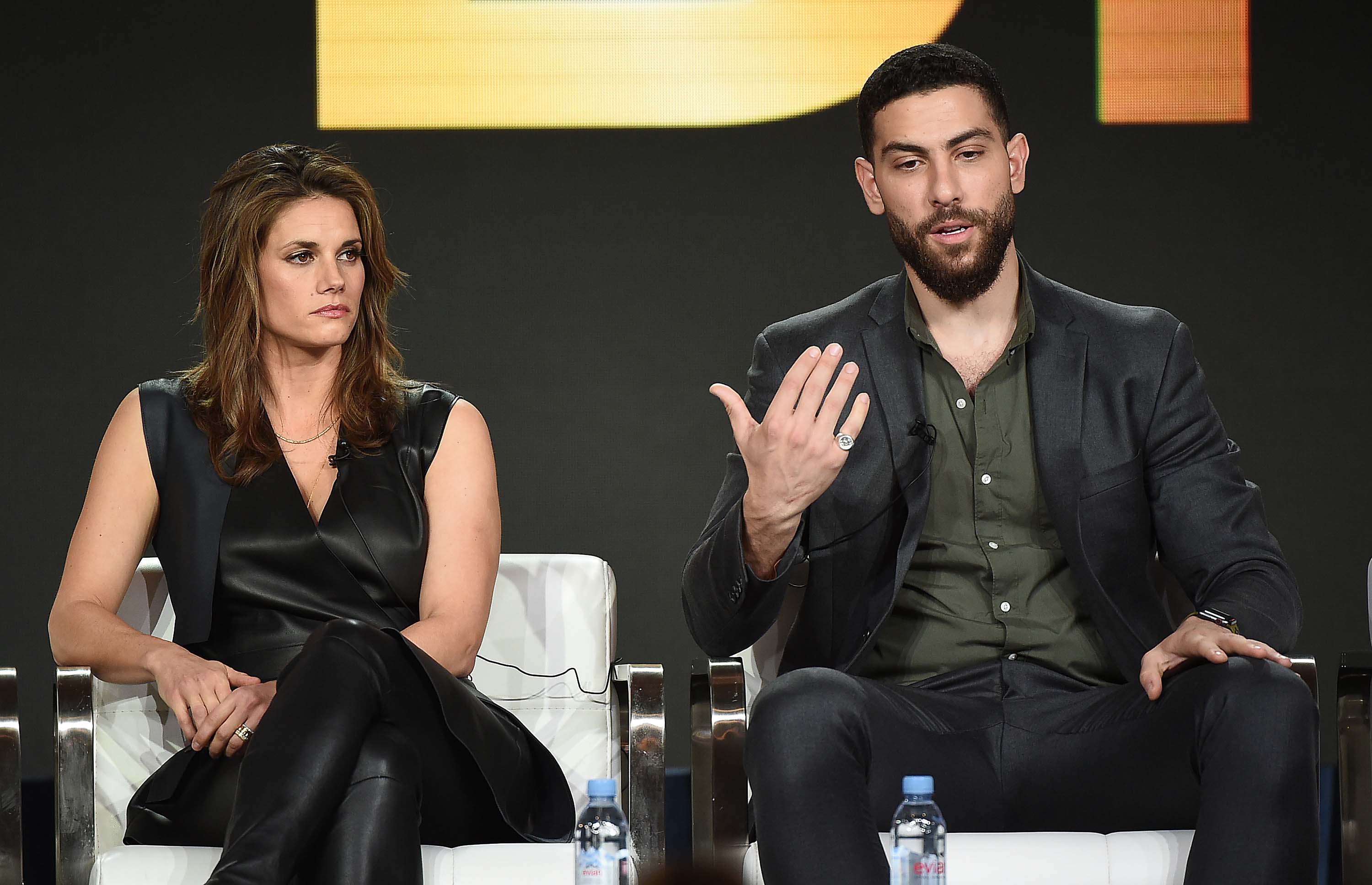 Missy Peregrym attends CBS FBI TV show panel