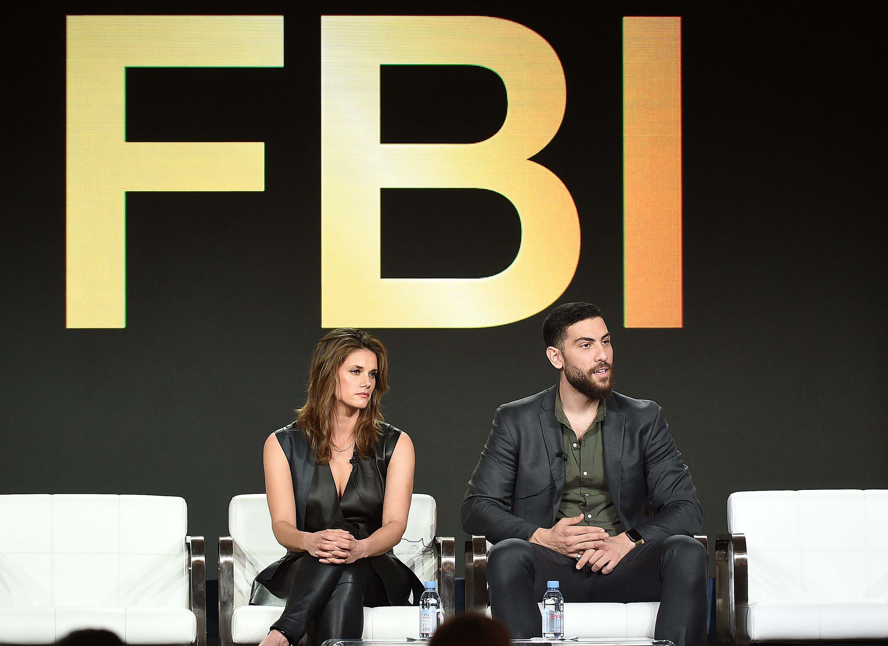 Missy Peregrym attends CBS FBI TV show panel