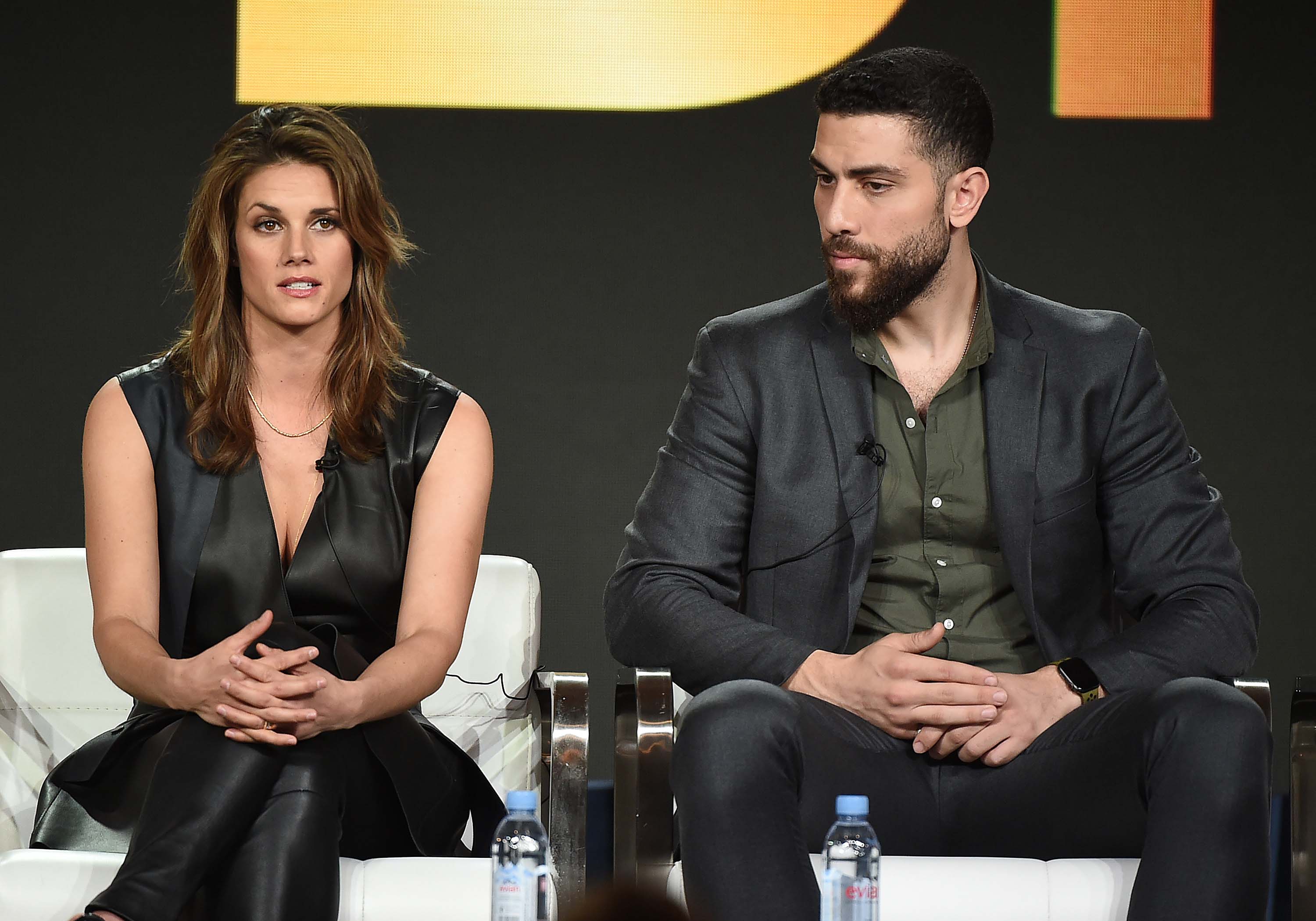 Missy Peregrym attends CBS FBI TV show panel