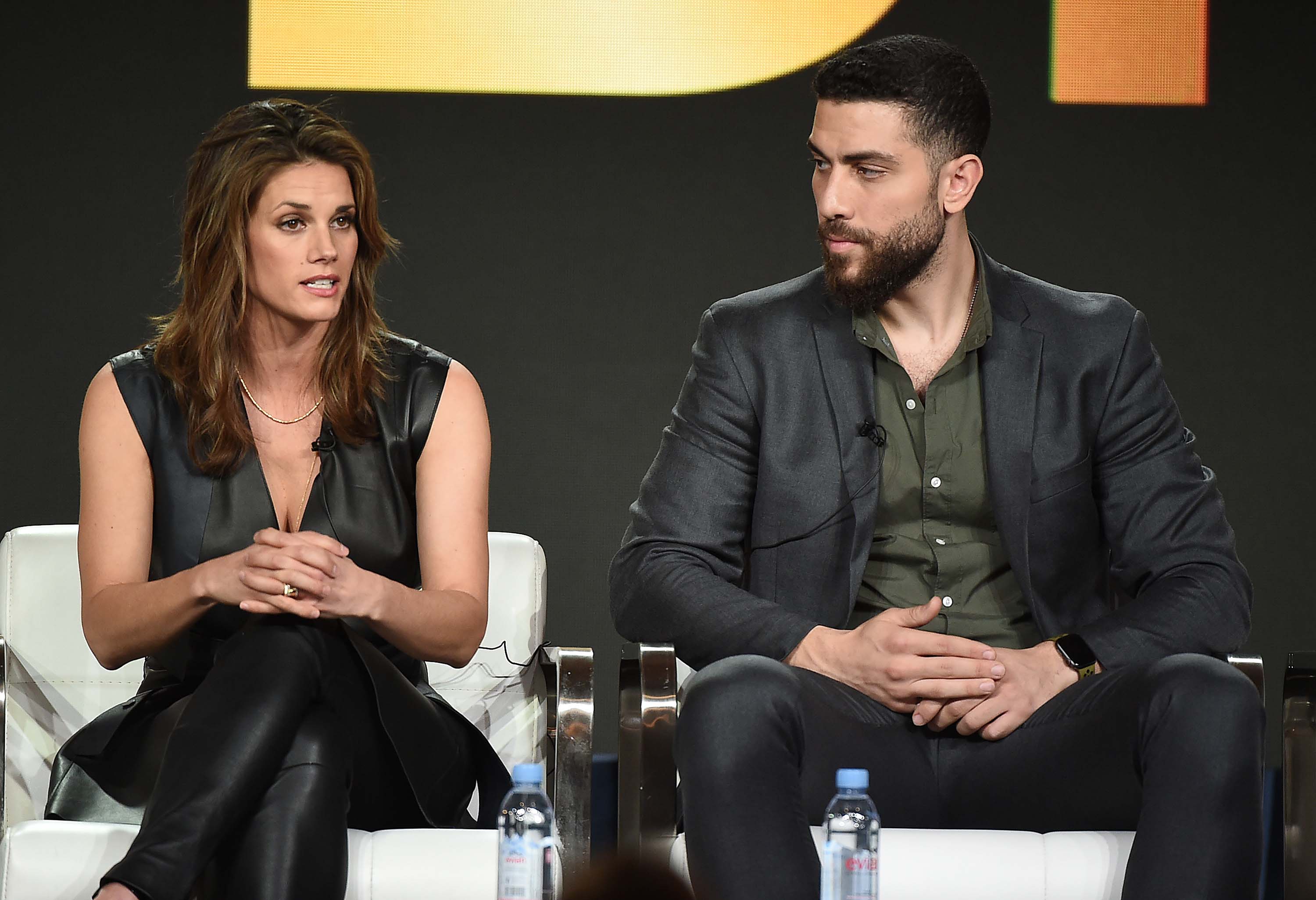 Missy Peregrym attends CBS FBI TV show panel