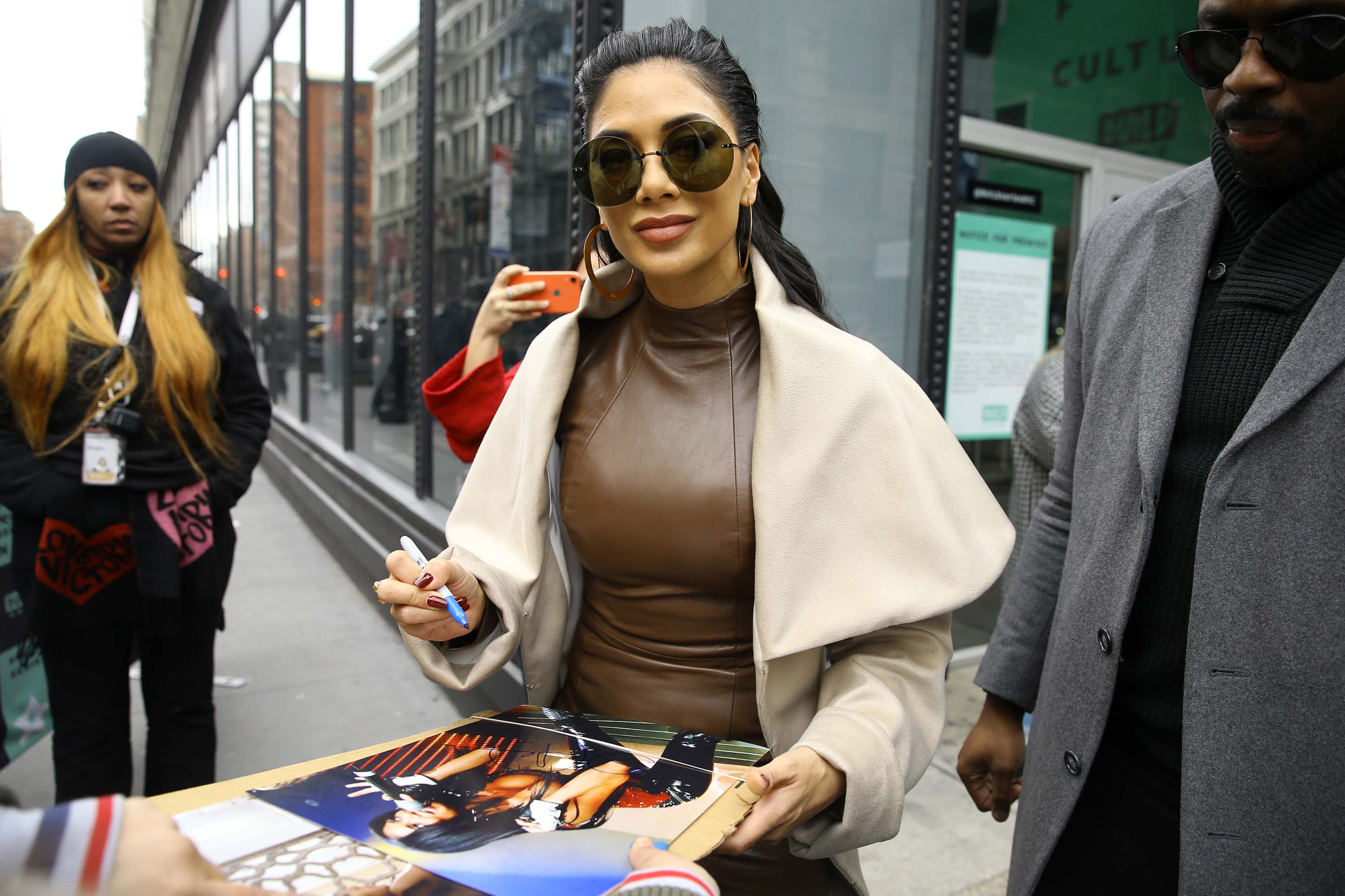 Nicole Scherzinger at Build Series