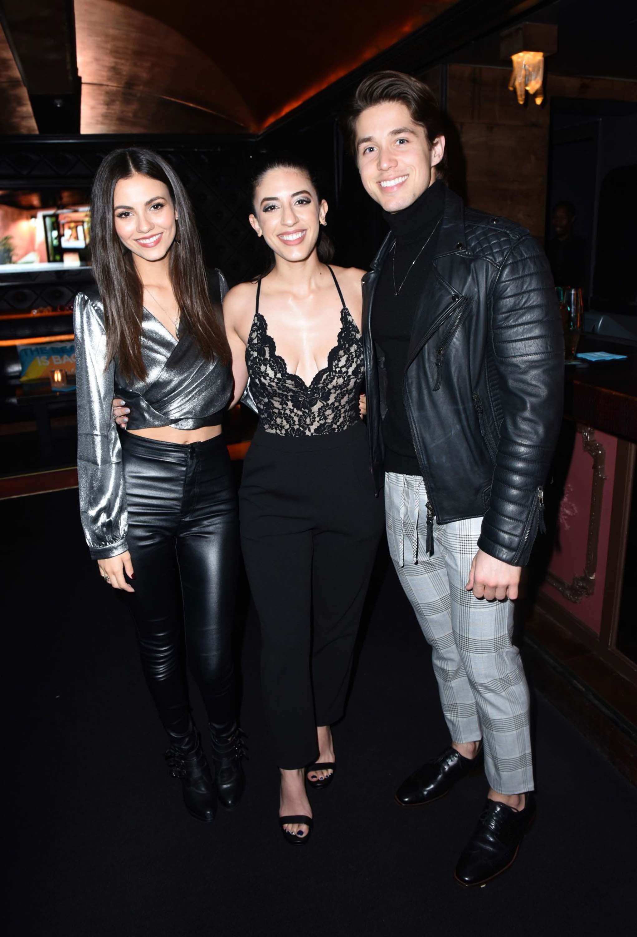 Victoria Justice attends Elton John Farewell concert private event