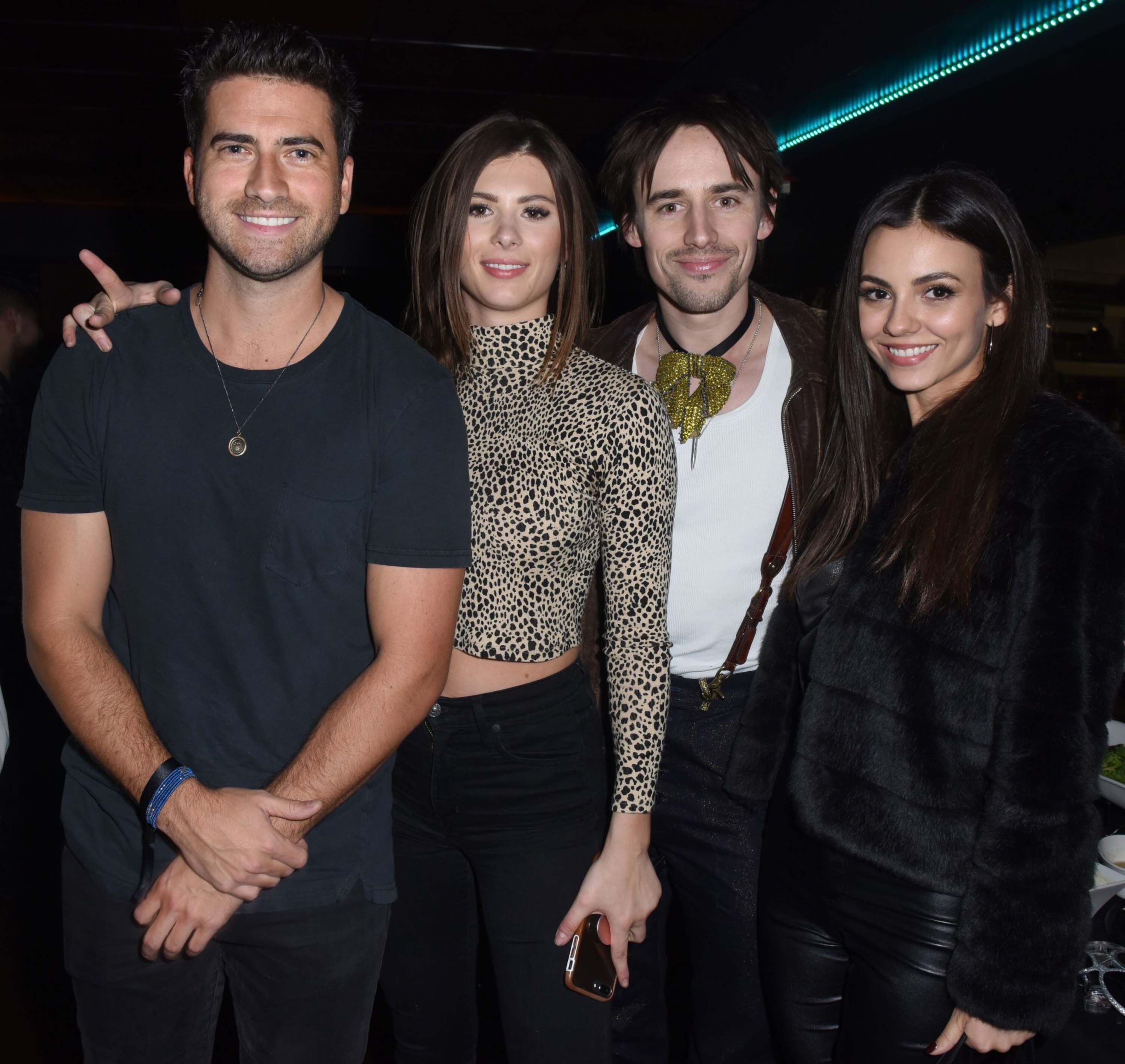 Victoria Justice attends Elton John Farewell concert private event