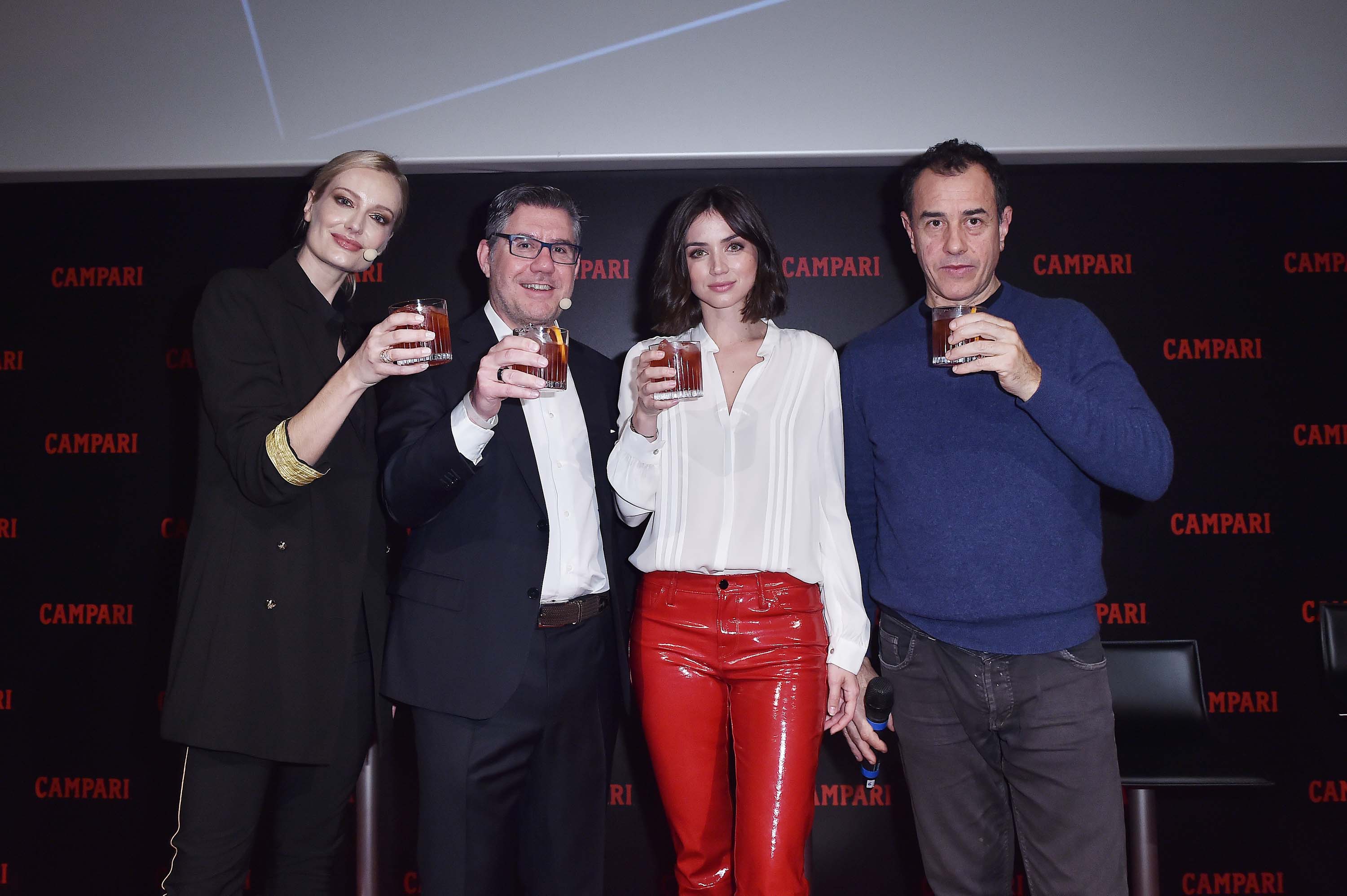 Ana de Armas attends Campari Red Diaries 2019 Press Conference