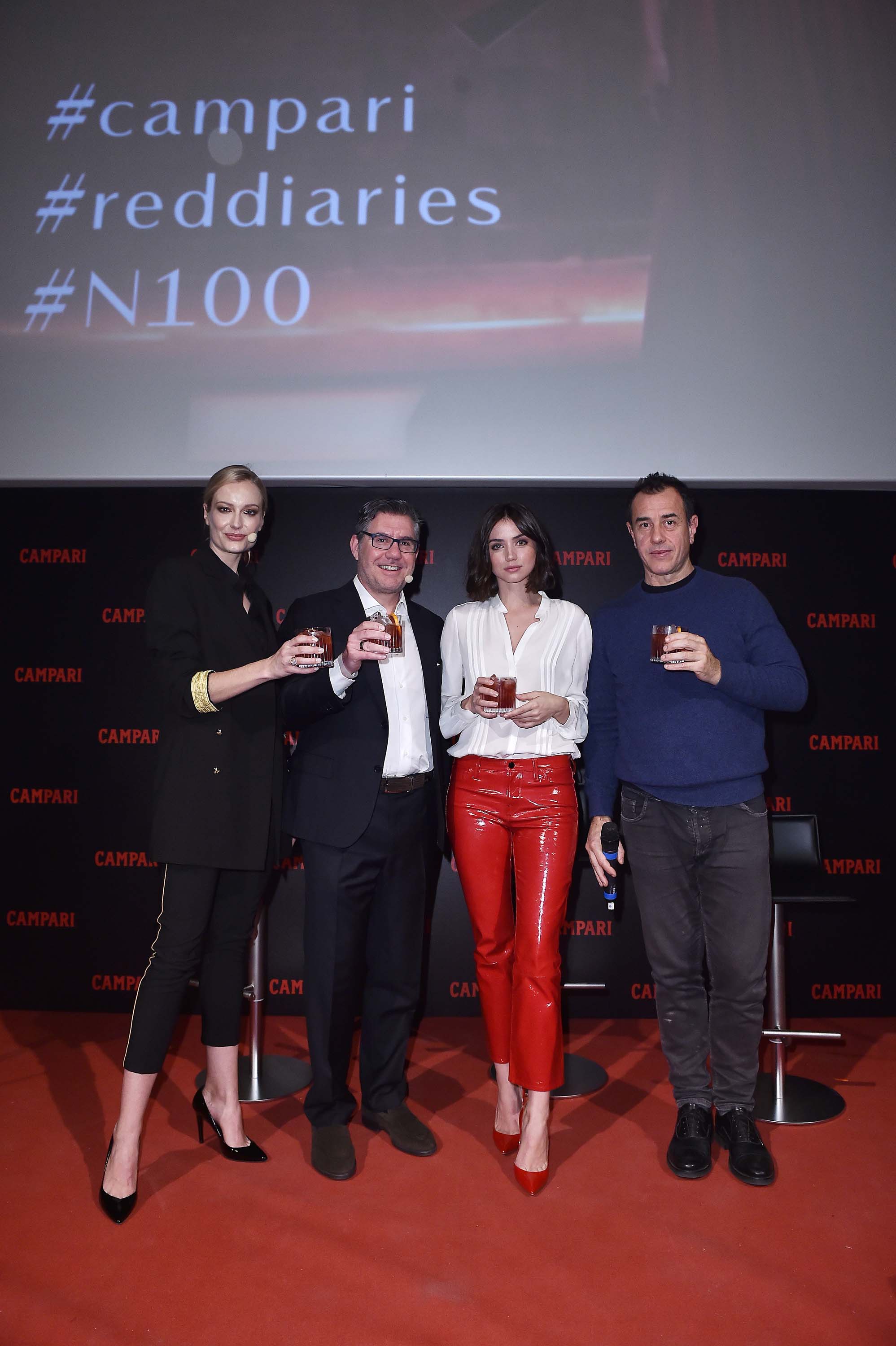 Ana de Armas attends Campari Red Diaries 2019 Press Conference