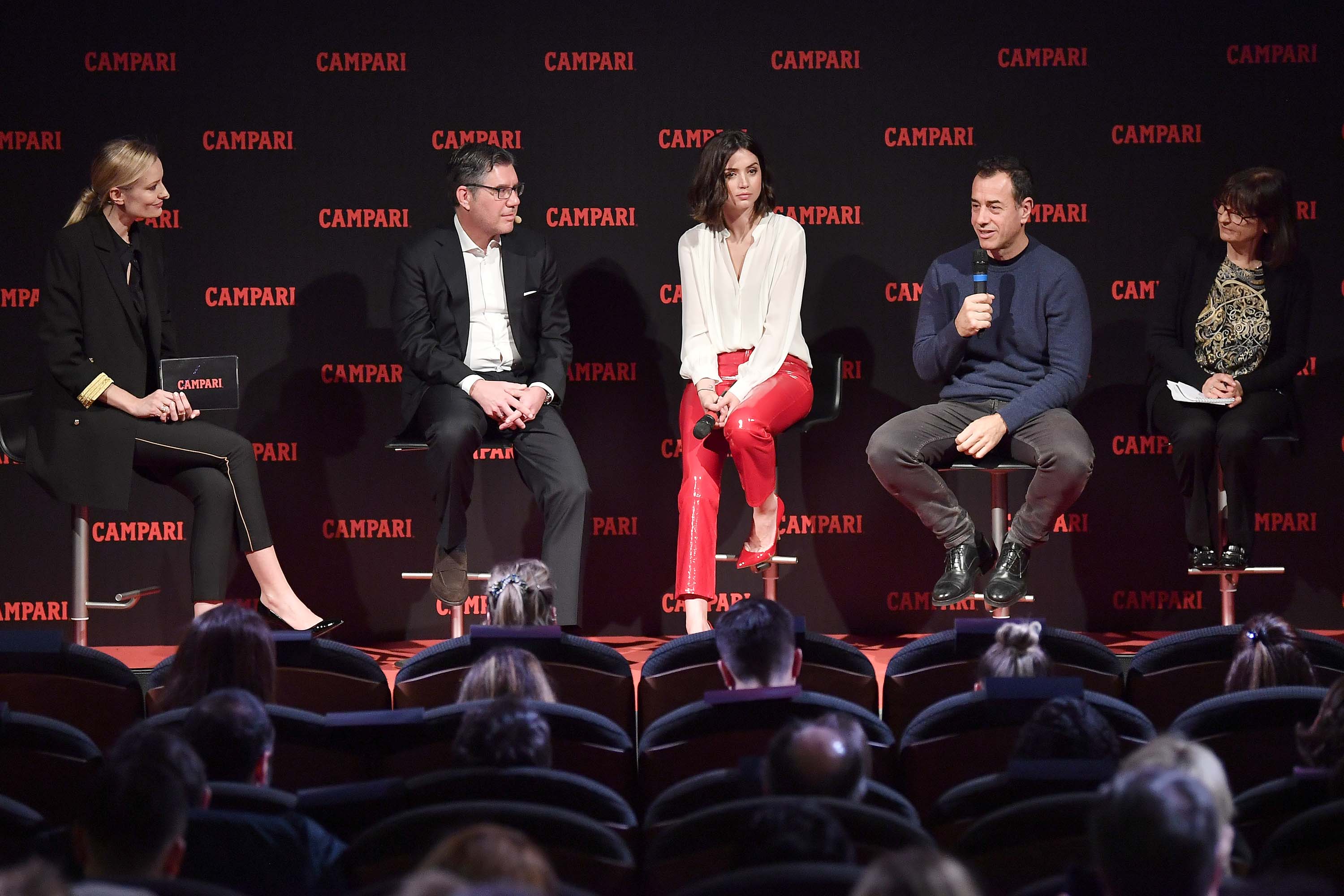 Ana de Armas attends Campari Red Diaries 2019 Press Conference