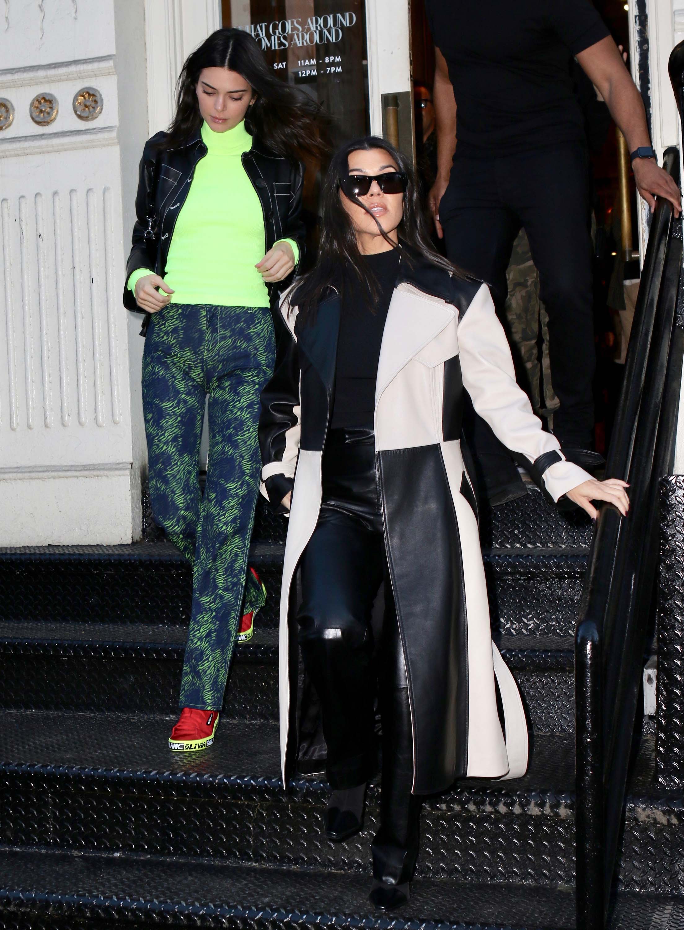 Kendall Jenner & Kourtney Kardashian spend the afternoon shopping