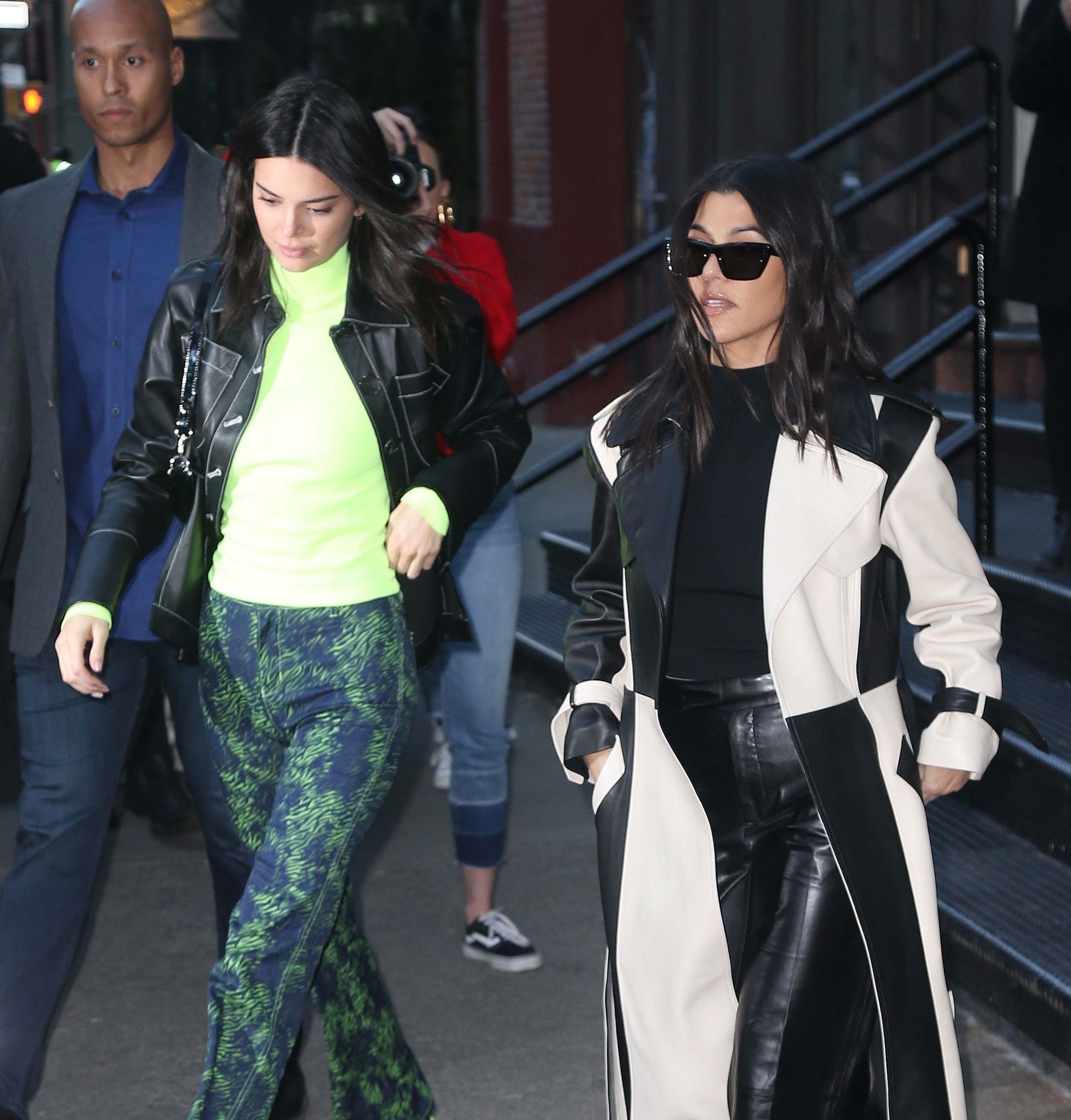 Kendall Jenner & Kourtney Kardashian spend the afternoon shopping