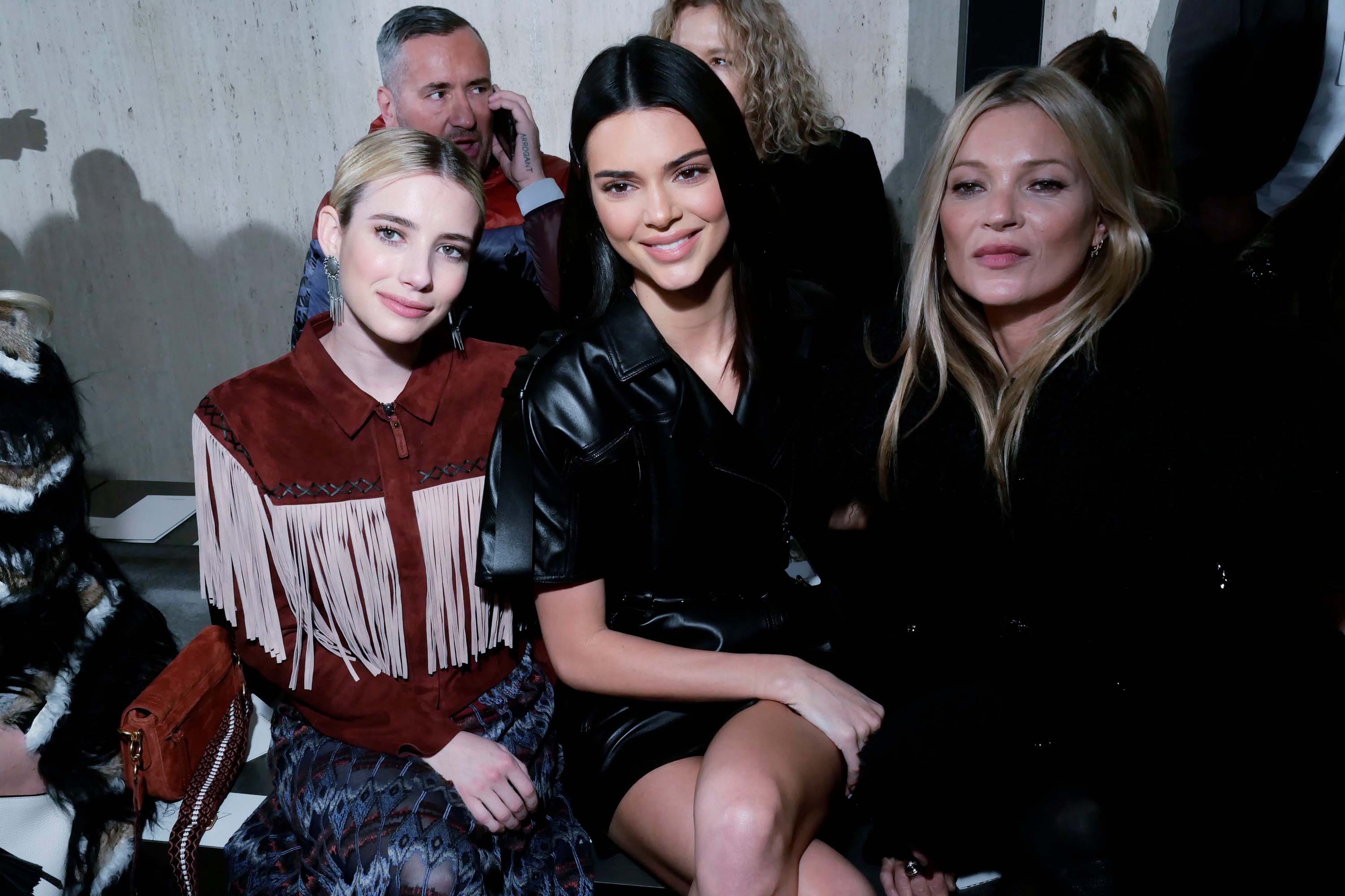 Kendall Jenner attends Long Champs Fashion Show