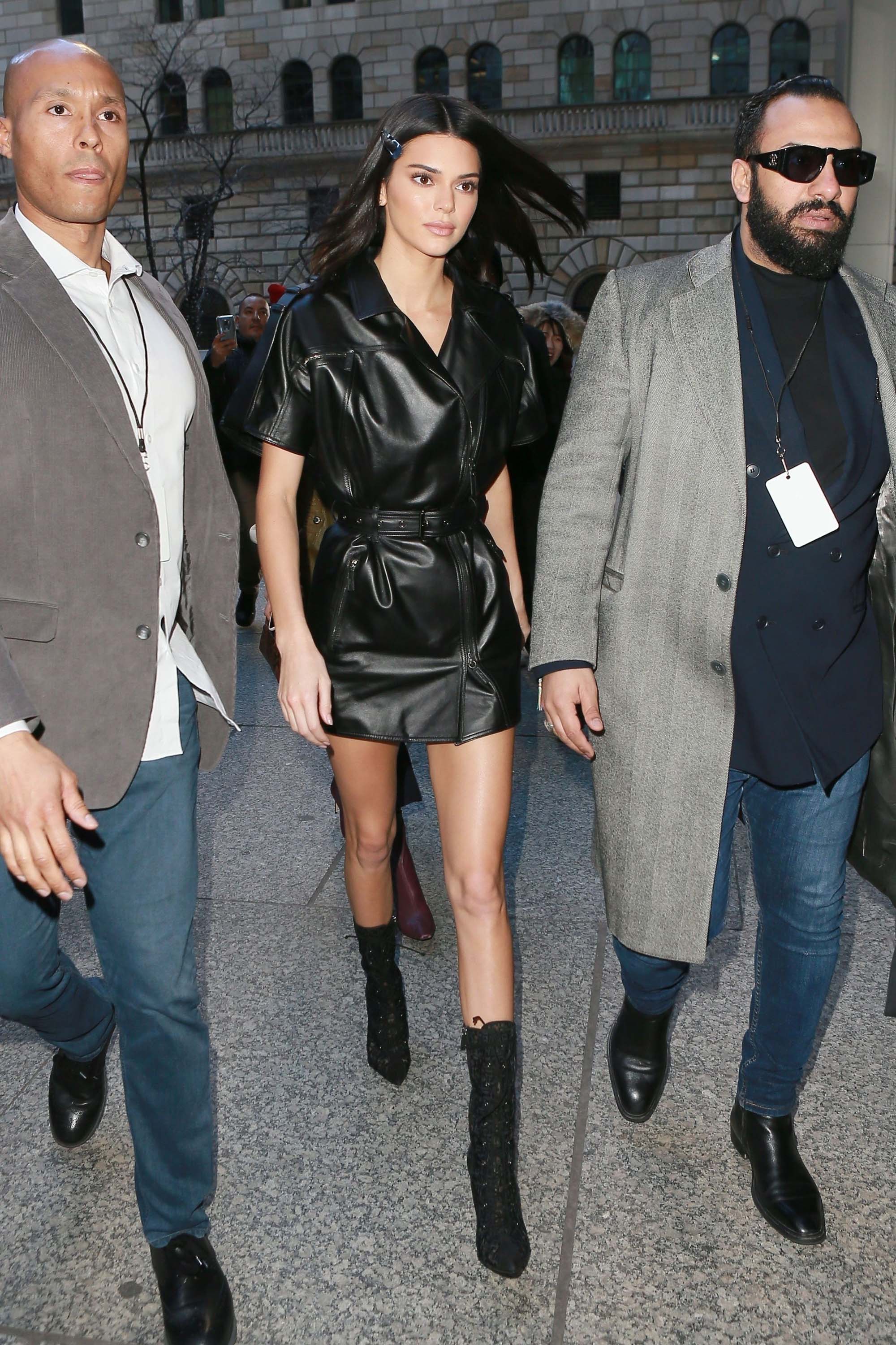 Kendall Jenner attends Long Champs Fashion Show