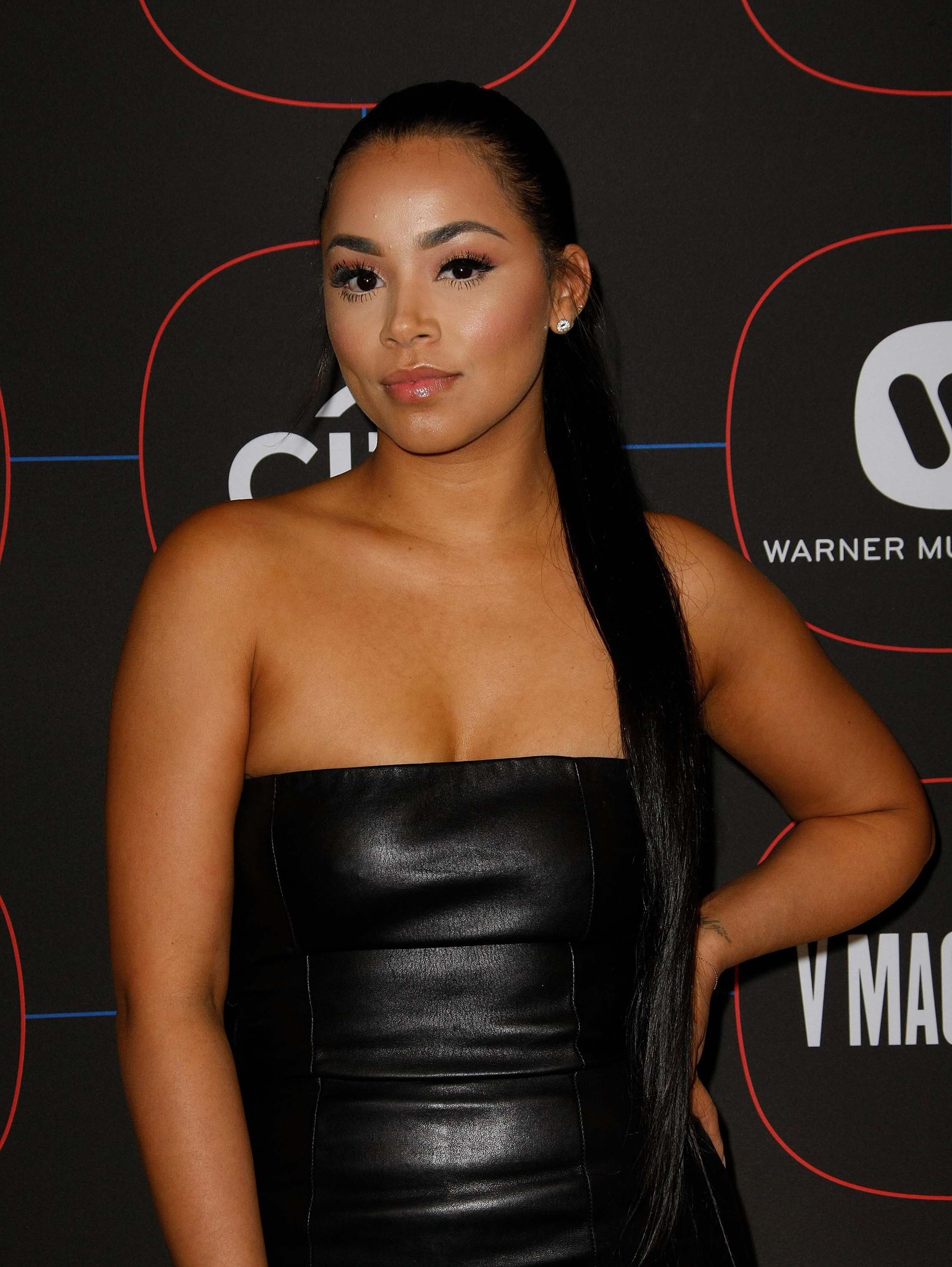 Lauren London attends Warner Music’s Pre-Grammys Party