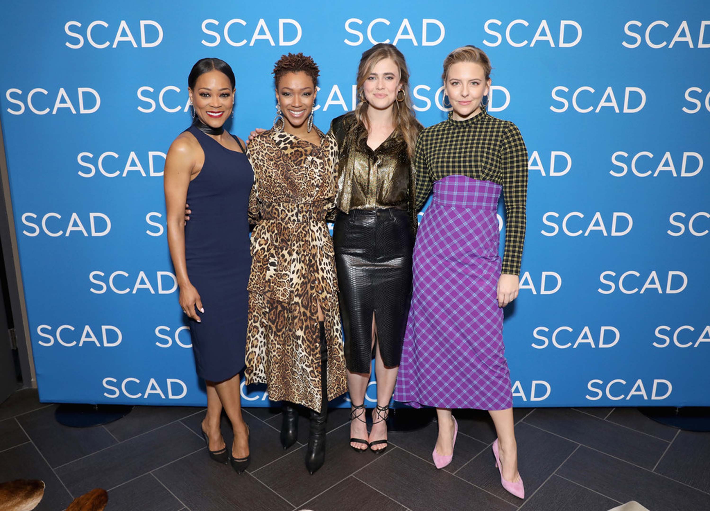 Melissa Roxburgh attends SCAD aTVfest Wonder Women