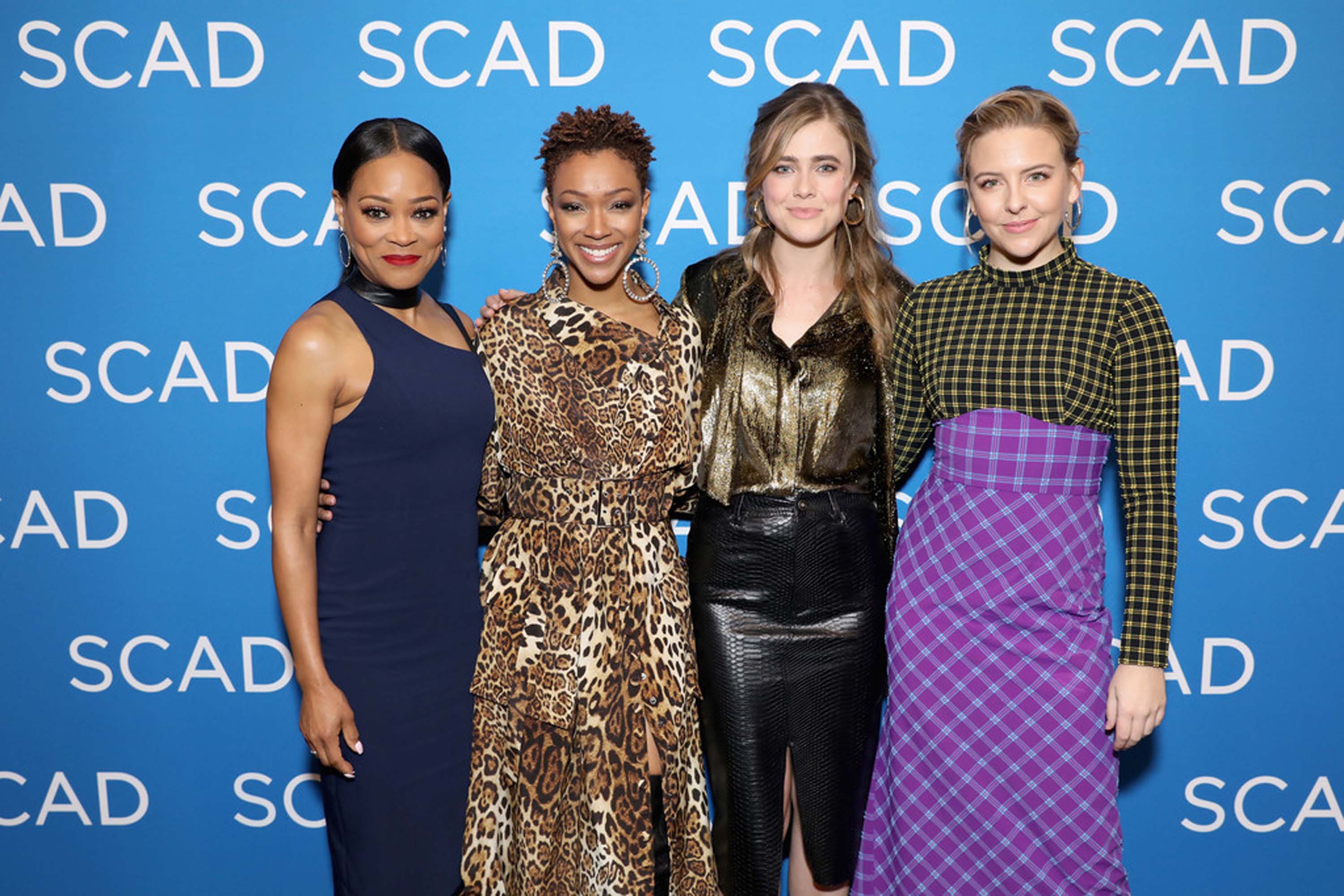 Melissa Roxburgh attends SCAD aTVfest Wonder Women