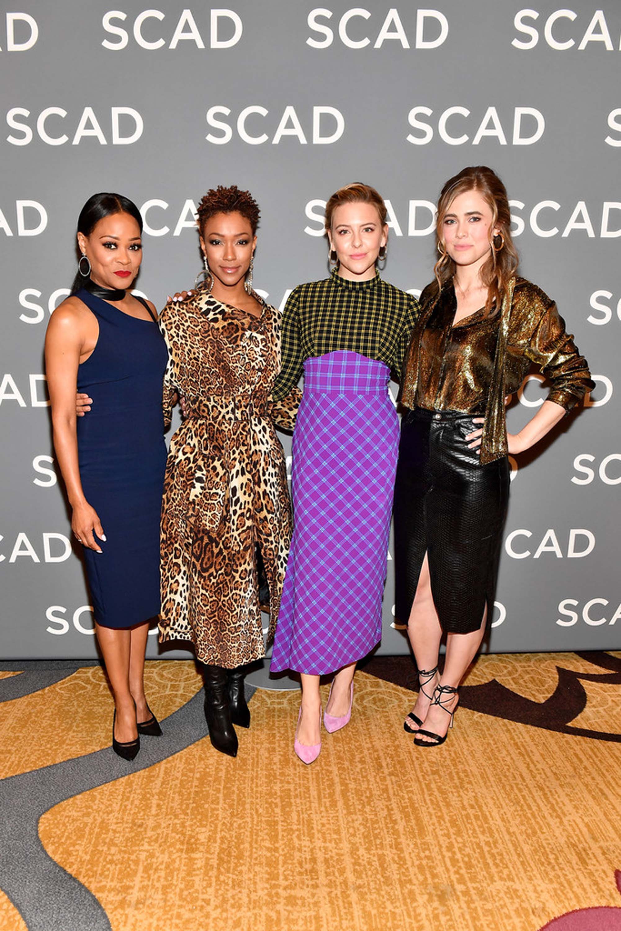 Melissa Roxburgh attends SCAD aTVfest Wonder Women