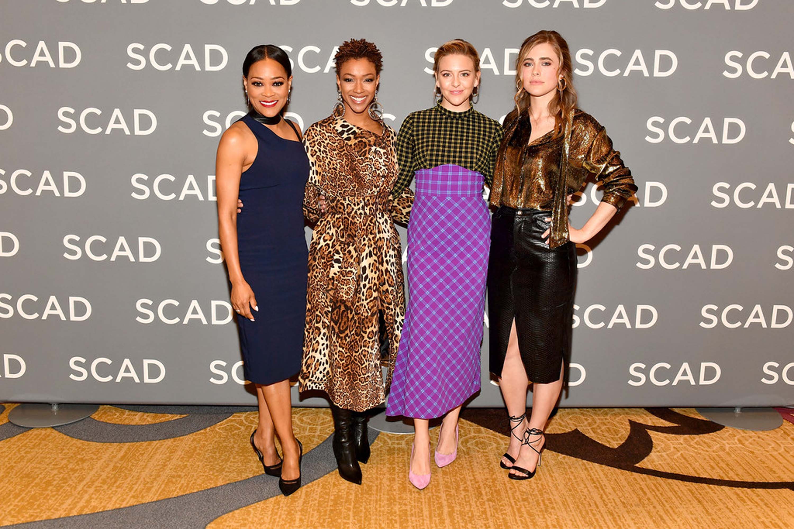 Melissa Roxburgh attends SCAD aTVfest Wonder Women