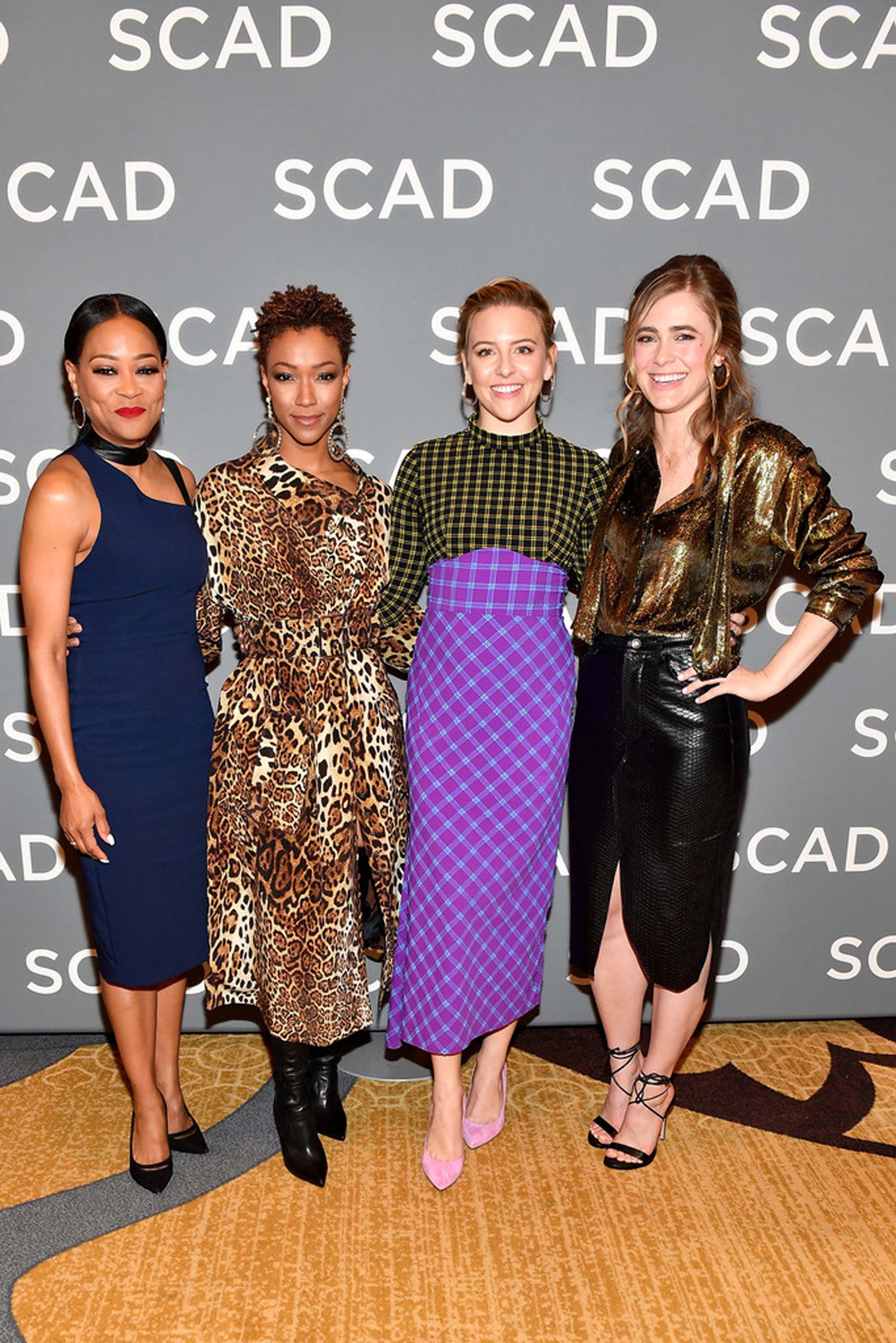 Melissa Roxburgh attends SCAD aTVfest Wonder Women