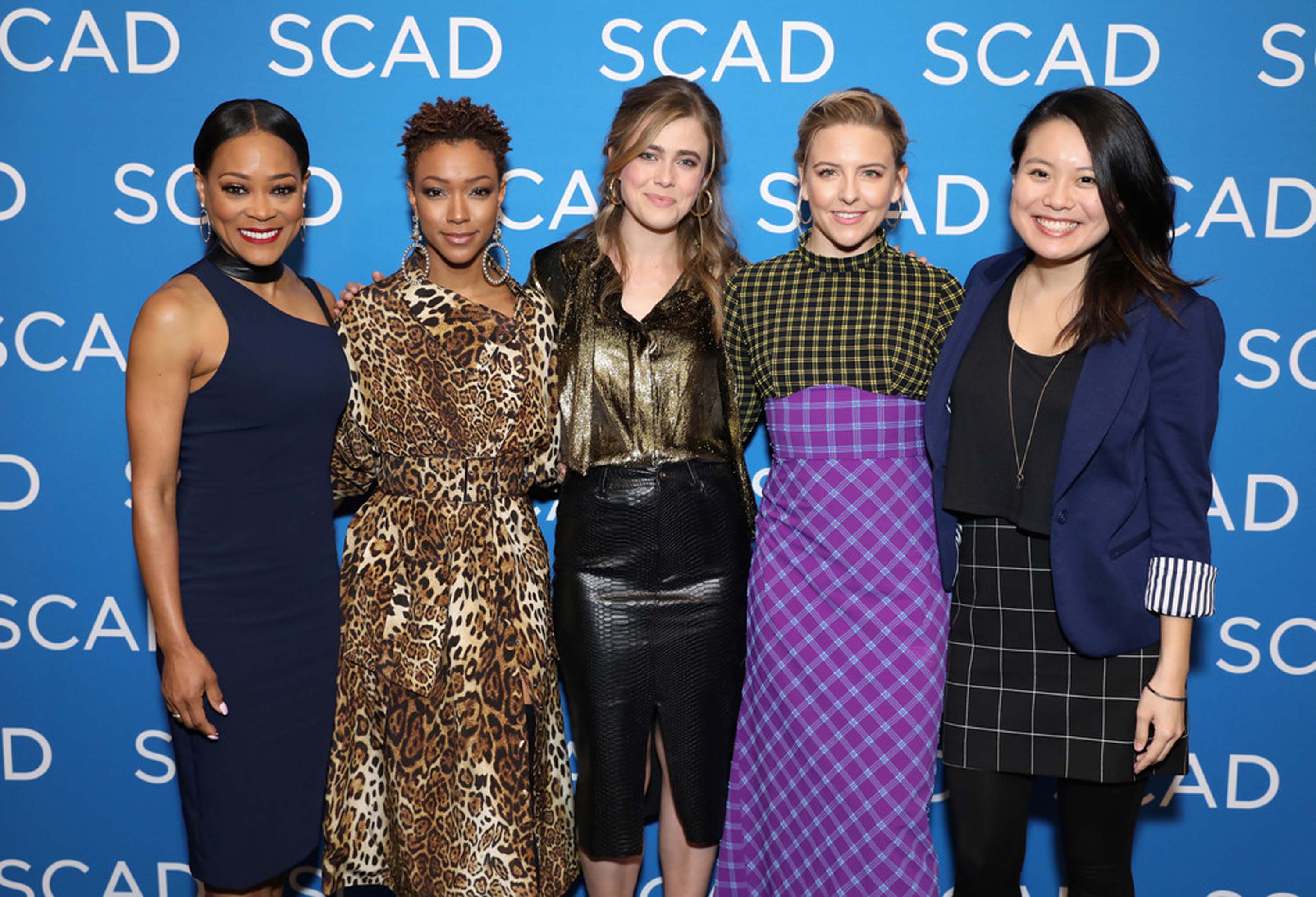 Melissa Roxburgh attends SCAD aTVfest Wonder Women